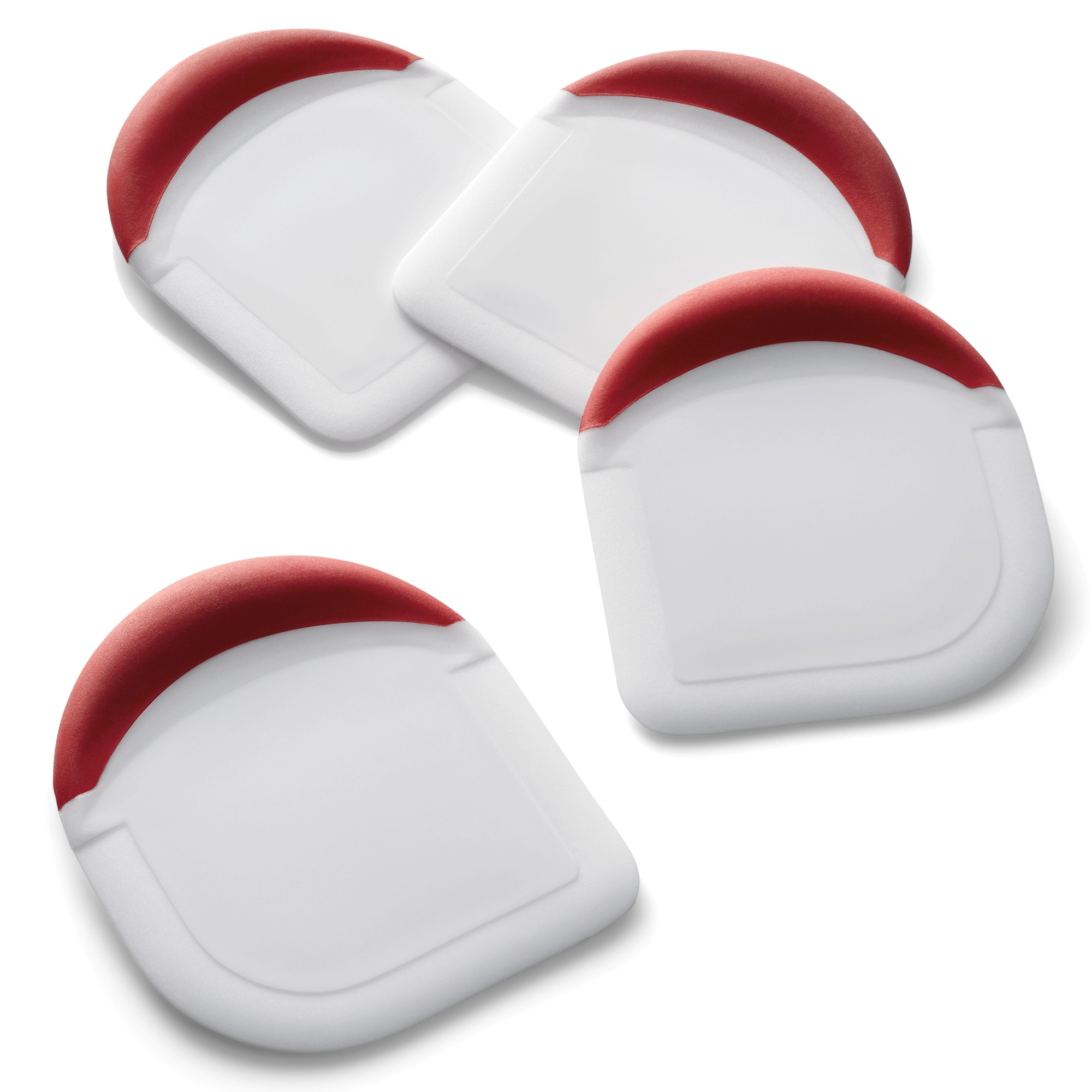 Set of 4 Pan Scrapers