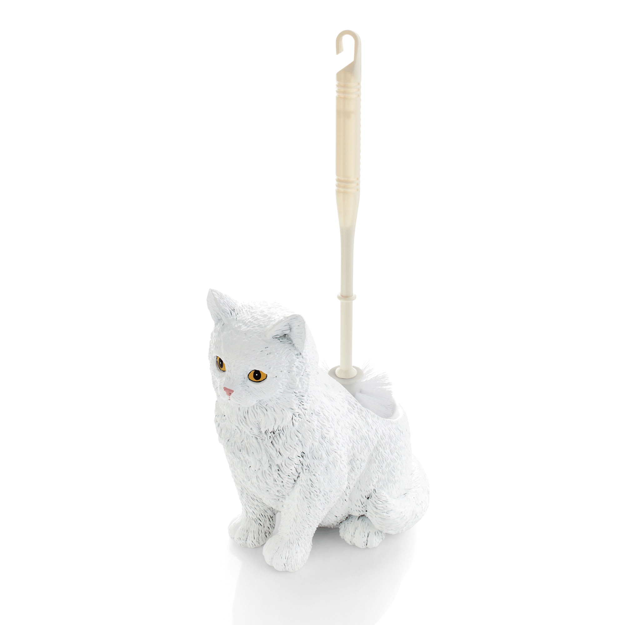 2-Piece Cat Toilet Brush Set
