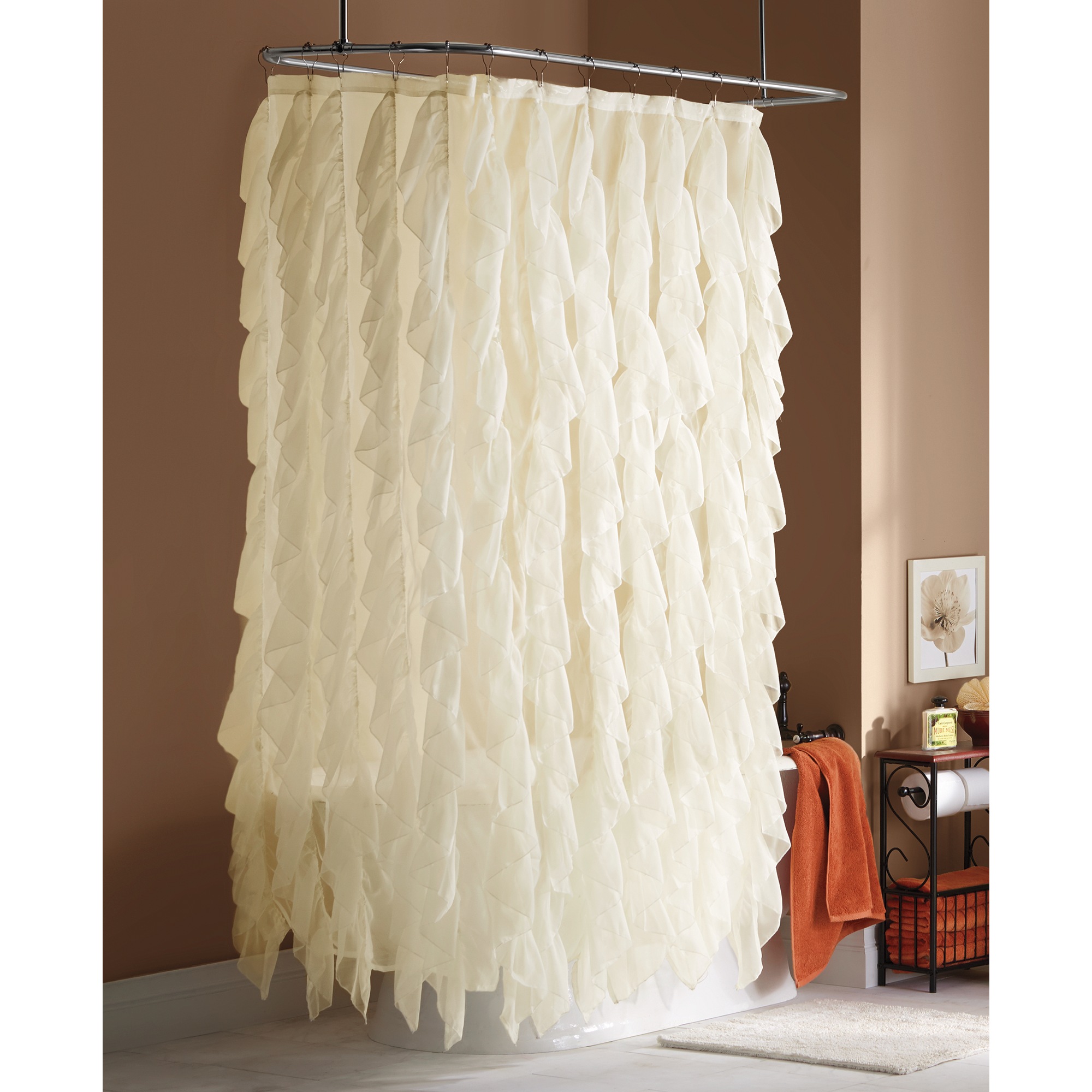 Cascade Shower Curtain 6 Cascade Shower Curtain