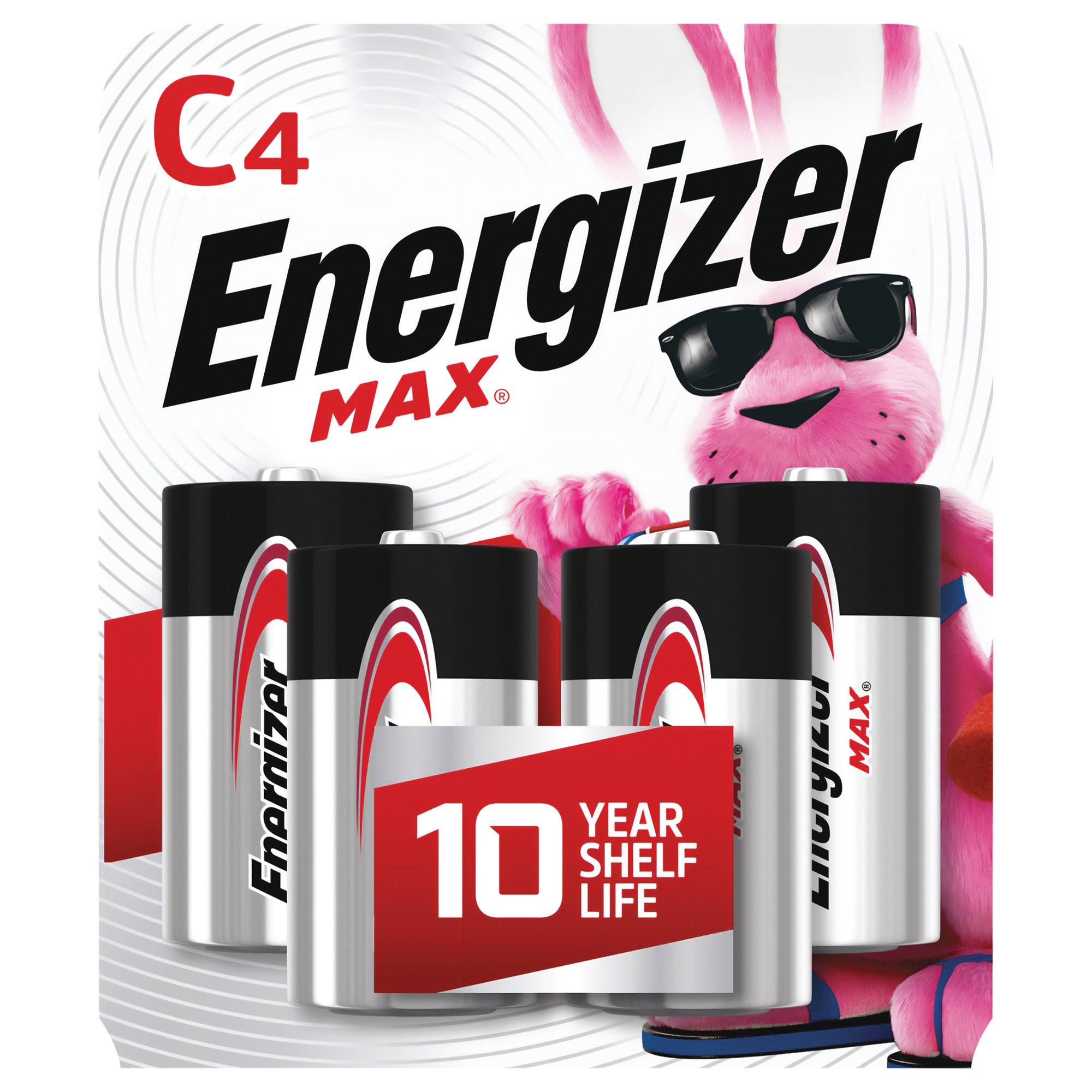 Energizer Max 4-Pack C Batteries