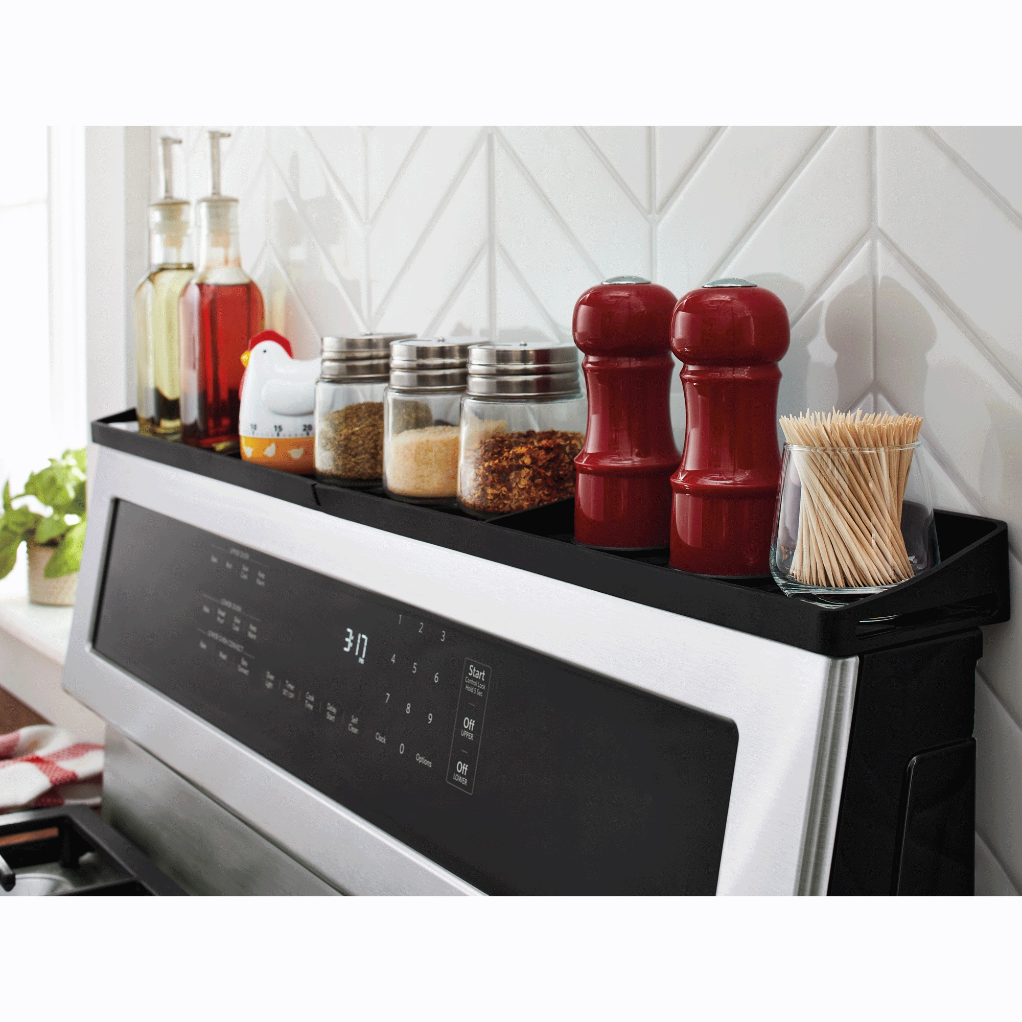 Over-the-Stove Magnetic Shelf