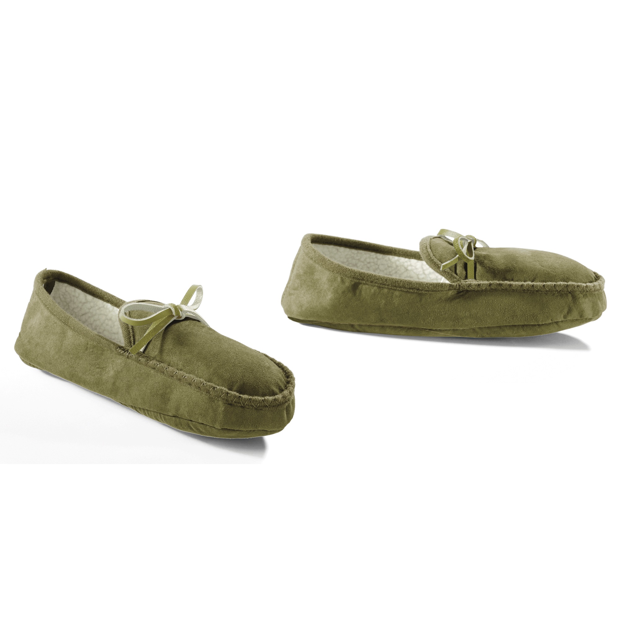 Men's Moccasin Faux-Leather Slipper 3 Men's Moccasin Faux-Leather Slipper