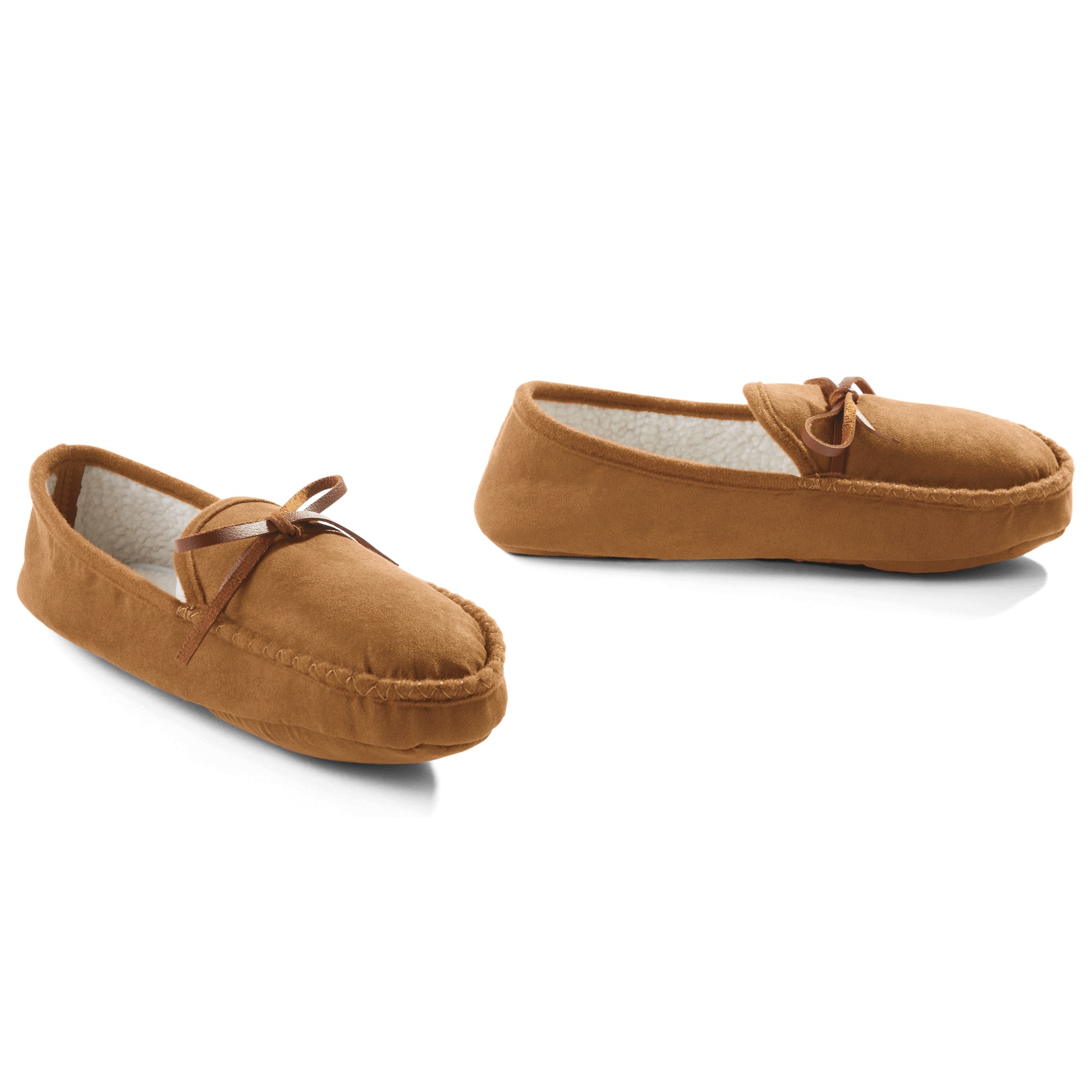 Men's Moccasin Faux-Leather Slipper 4 Men's Moccasin Faux-Leather Slipper
