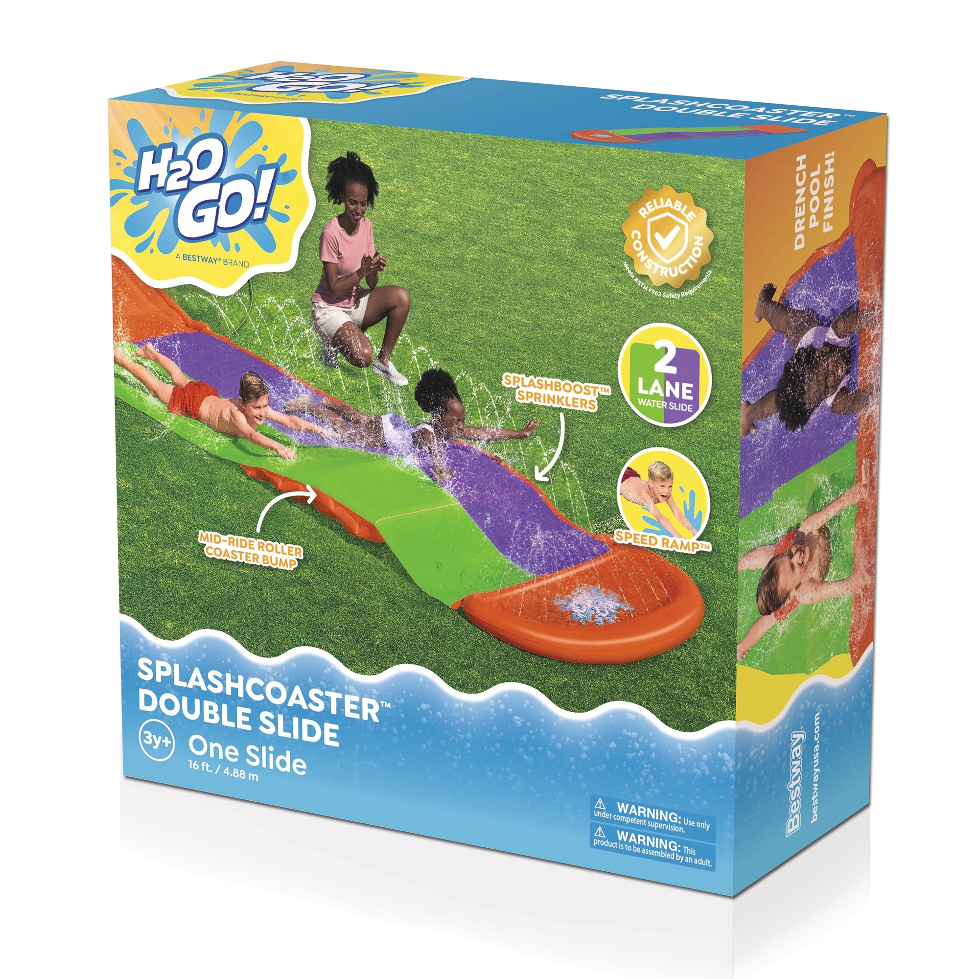 H20GO! Splashcoaster Double Slide 8 H20GO! Splashcoaster Double Slide