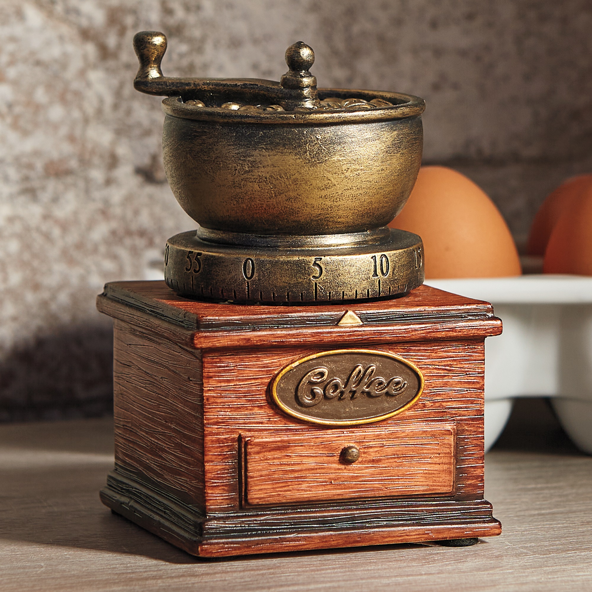 Decorative Coffee Grinder Timer