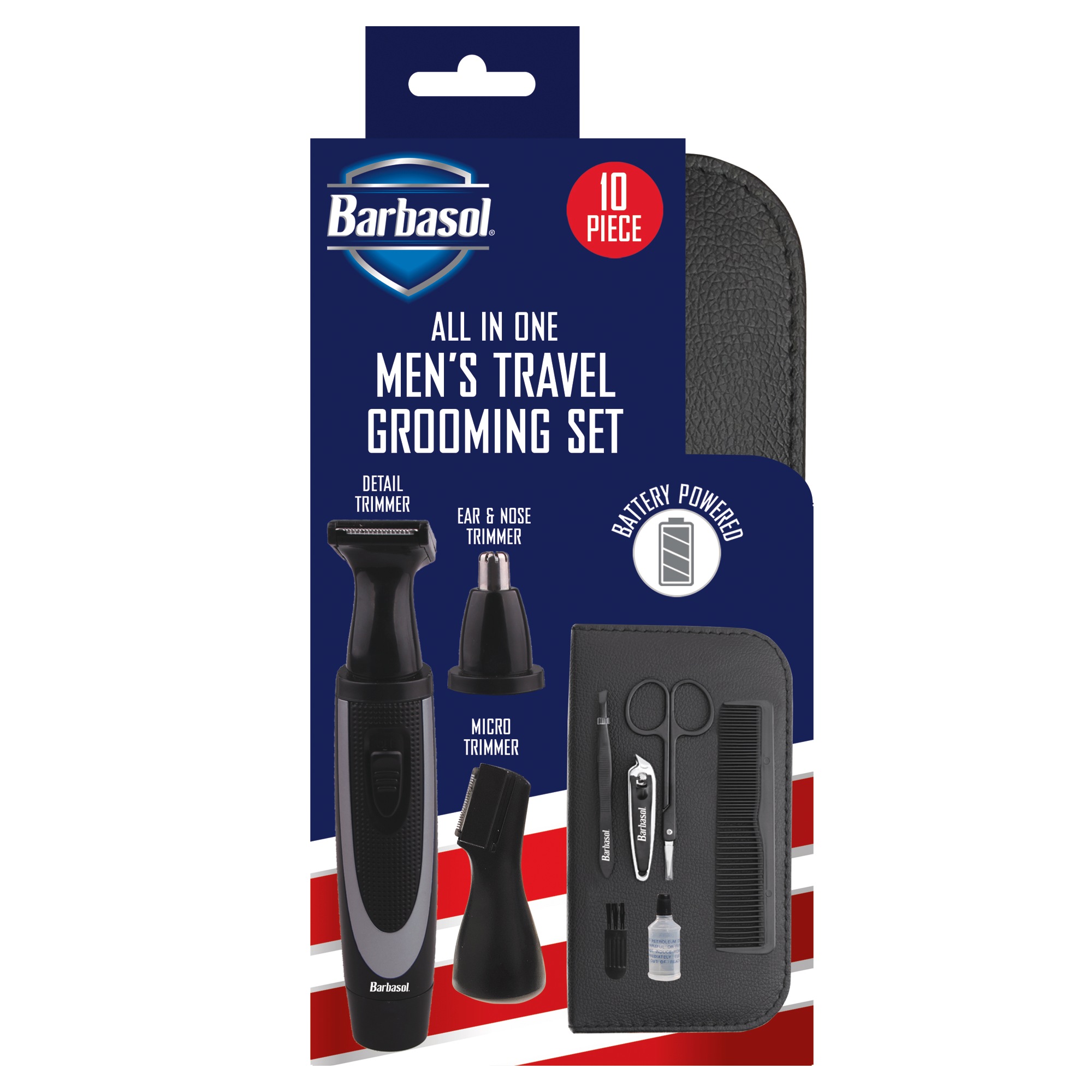 Barbasol All-in-One Men's Travel Grooming Set
