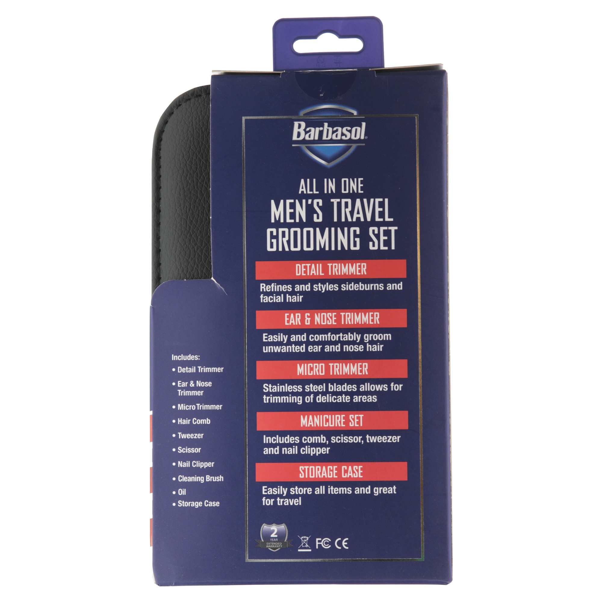 Barbasol All-in-One Men's Travel Grooming Set