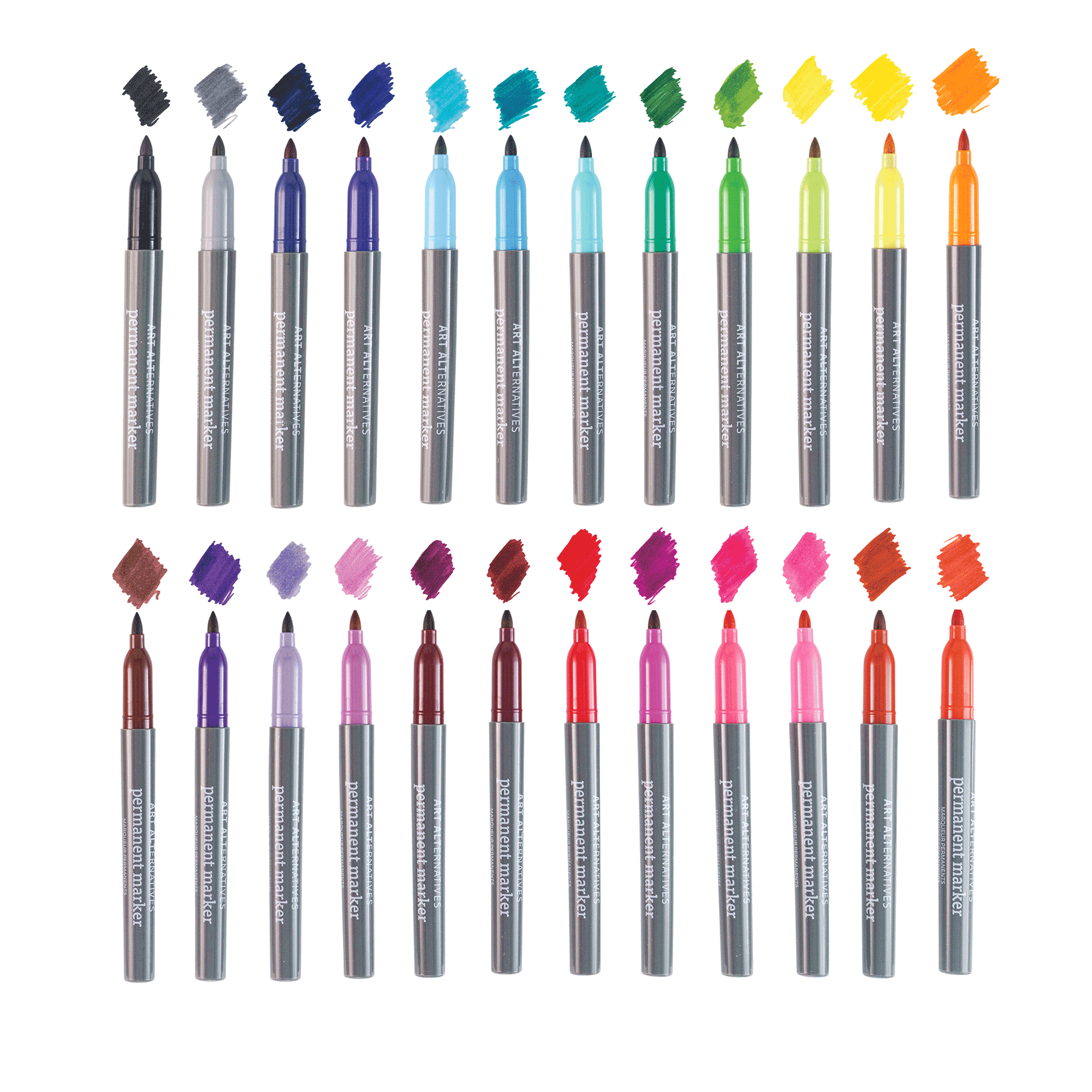 Art Alternatives 24-Piece Fine Permanent Marker Set 3 Art Alternatives 24-Piece Fine Permanent Marker Set