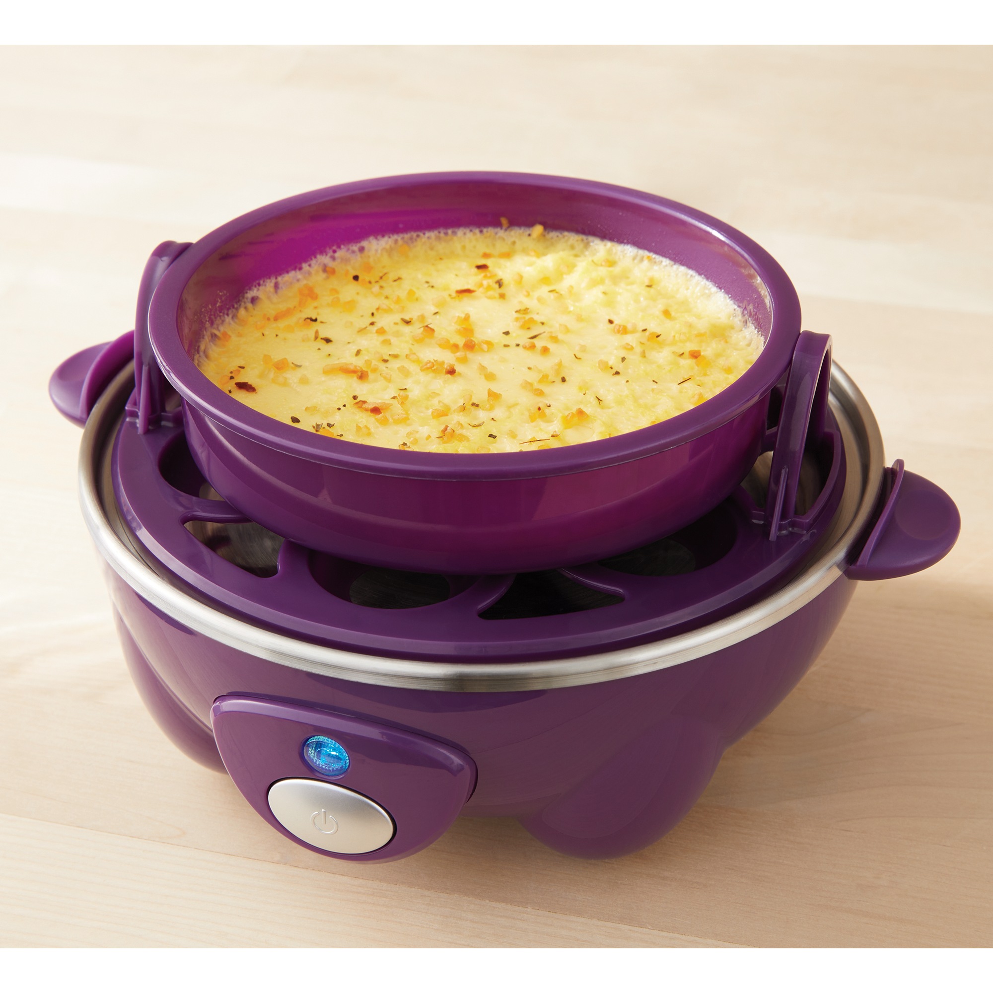 Elite Gourmet 7-Egg Cooker with Timer