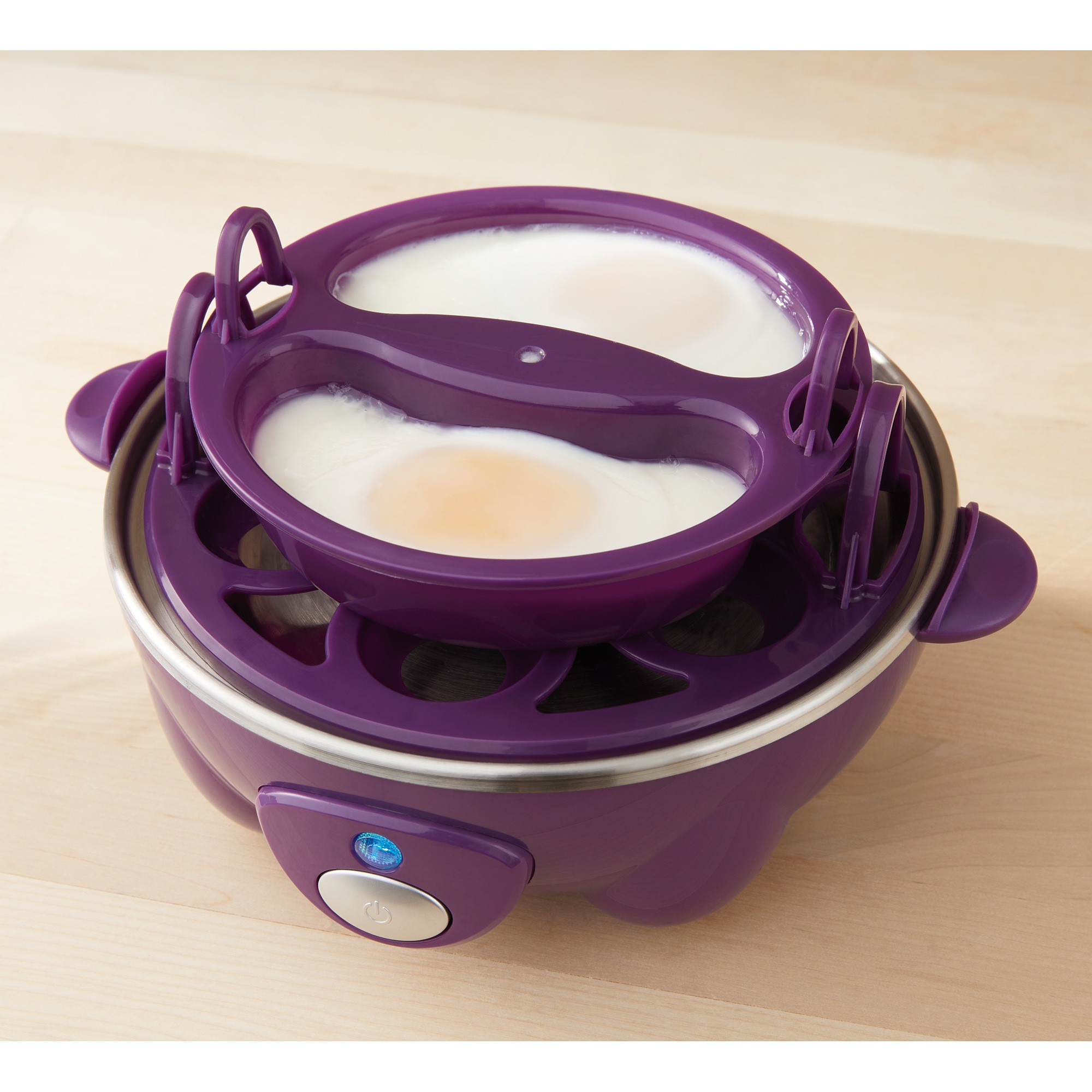 Elite Gourmet 7-Egg Cooker with Timer