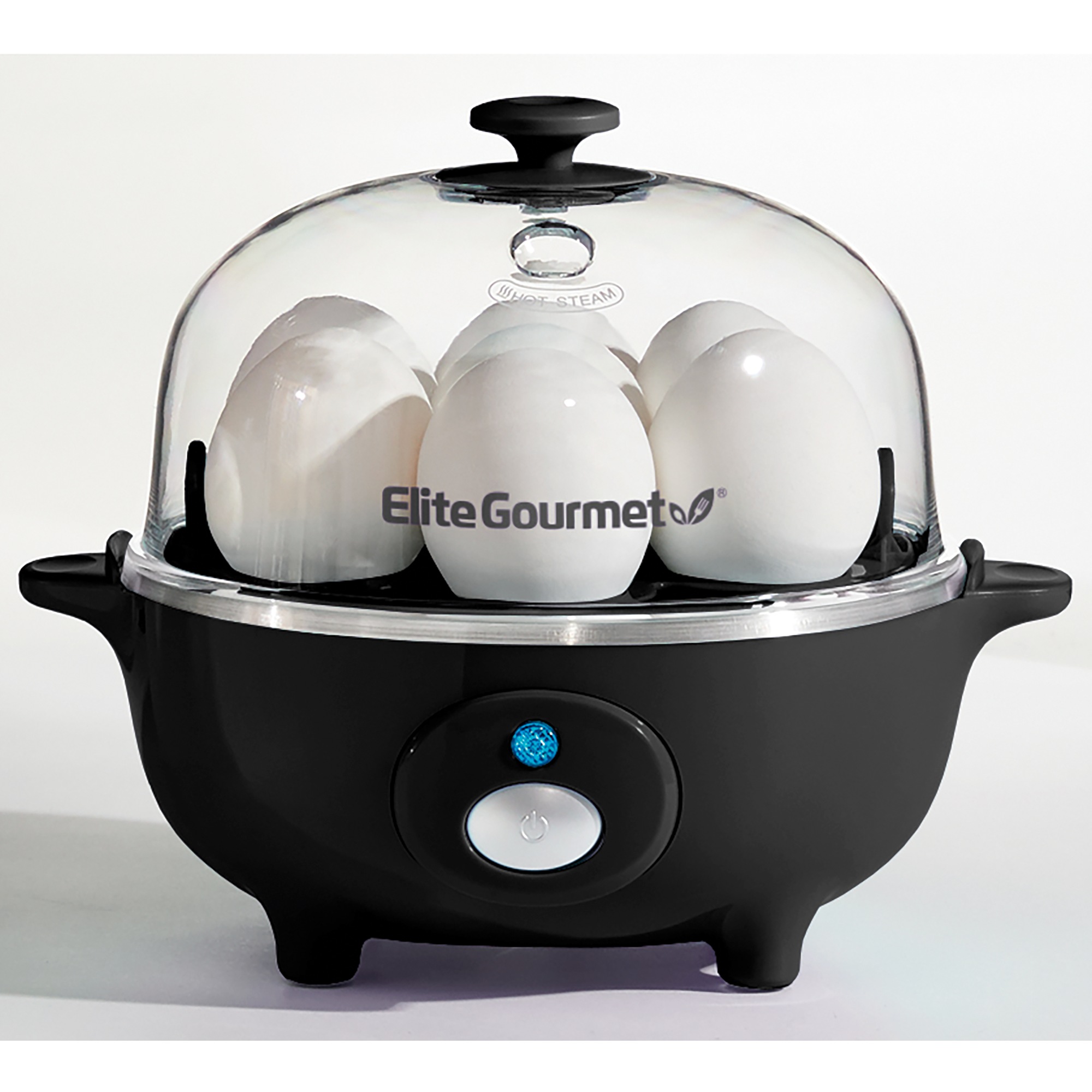 Elite Gourmet 7-Egg Cooker with Timer