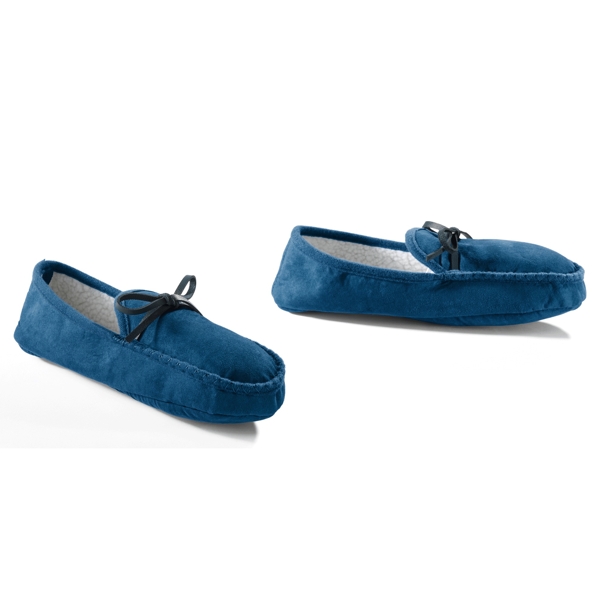 Women's Faux-Leather Moccasin Slipper
