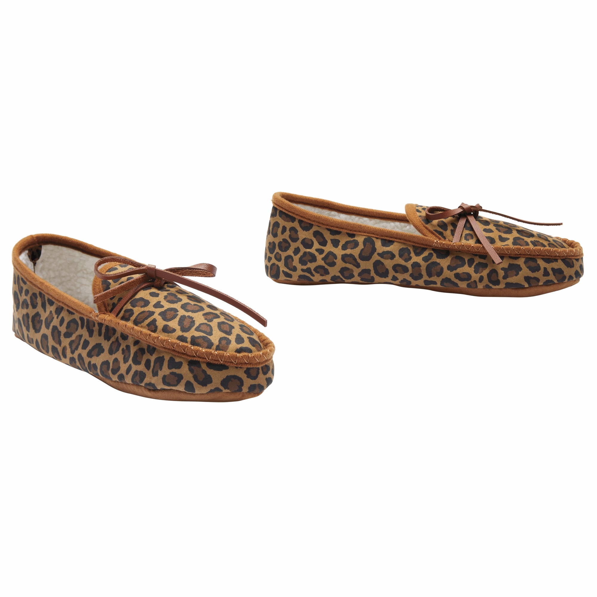 Women's Faux-Leather Moccasin Slipper 4 Women's Faux-Leather Moccasin Slipper