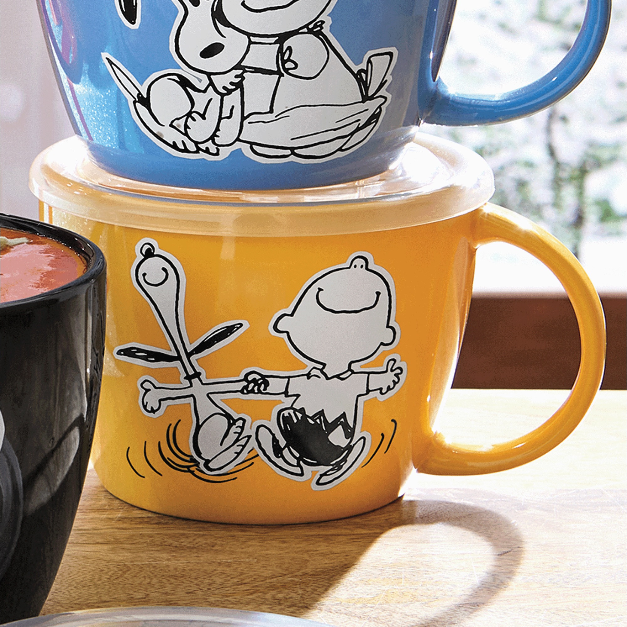 Peanuts Snoopy Pals Soup Mug with Lid