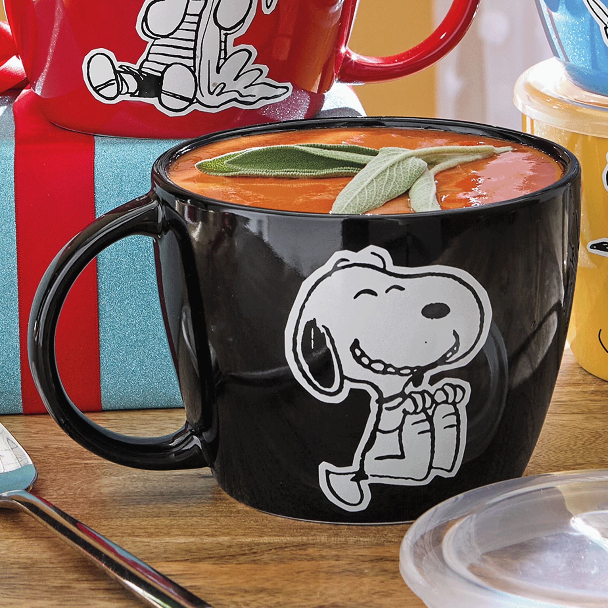 Peanuts Snoopy Pals Soup Mug with Lid 5 Peanuts Snoopy Pals Soup Mug with Lid