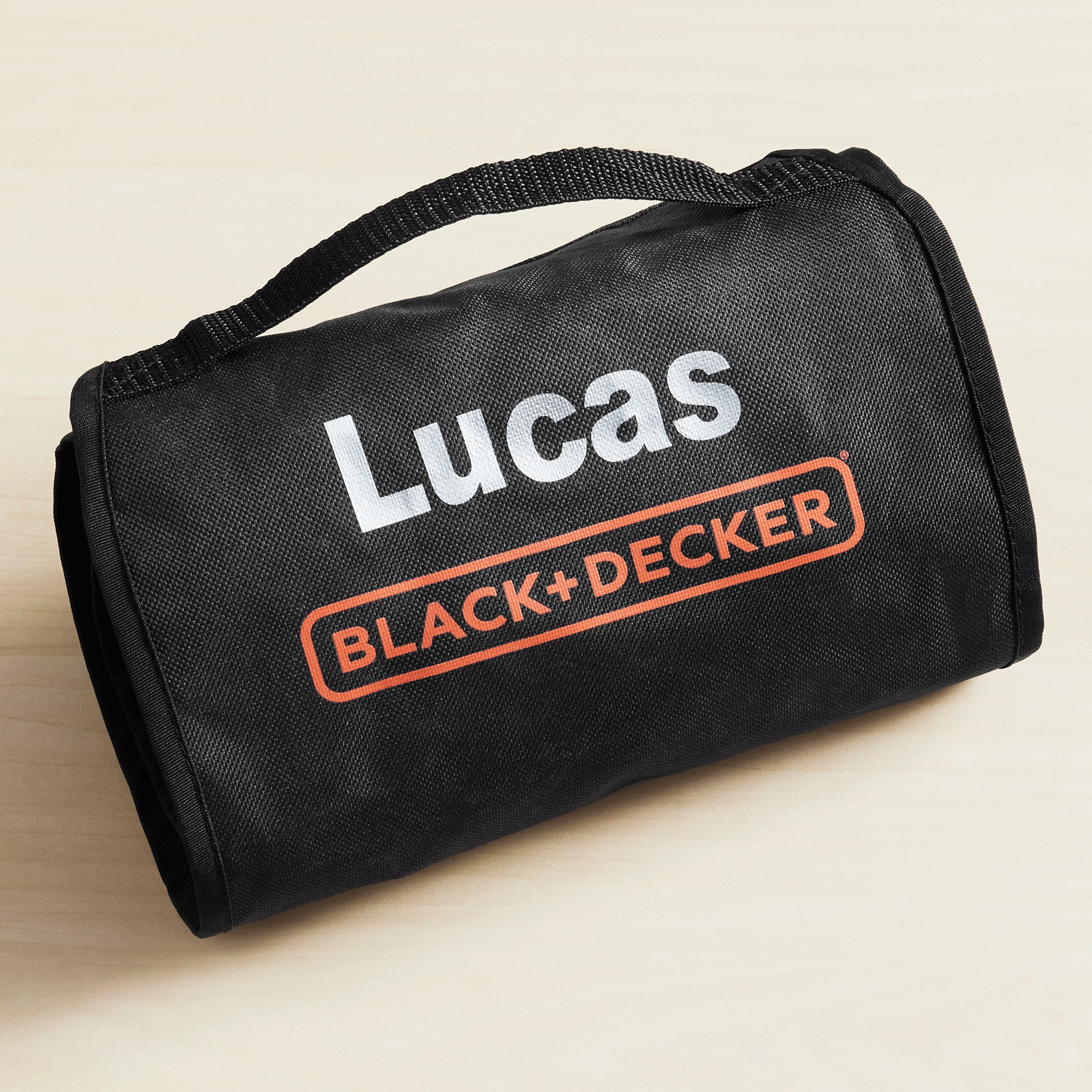 BLACK+DECKER Roll-Up Tool Bag with Toy Tools
