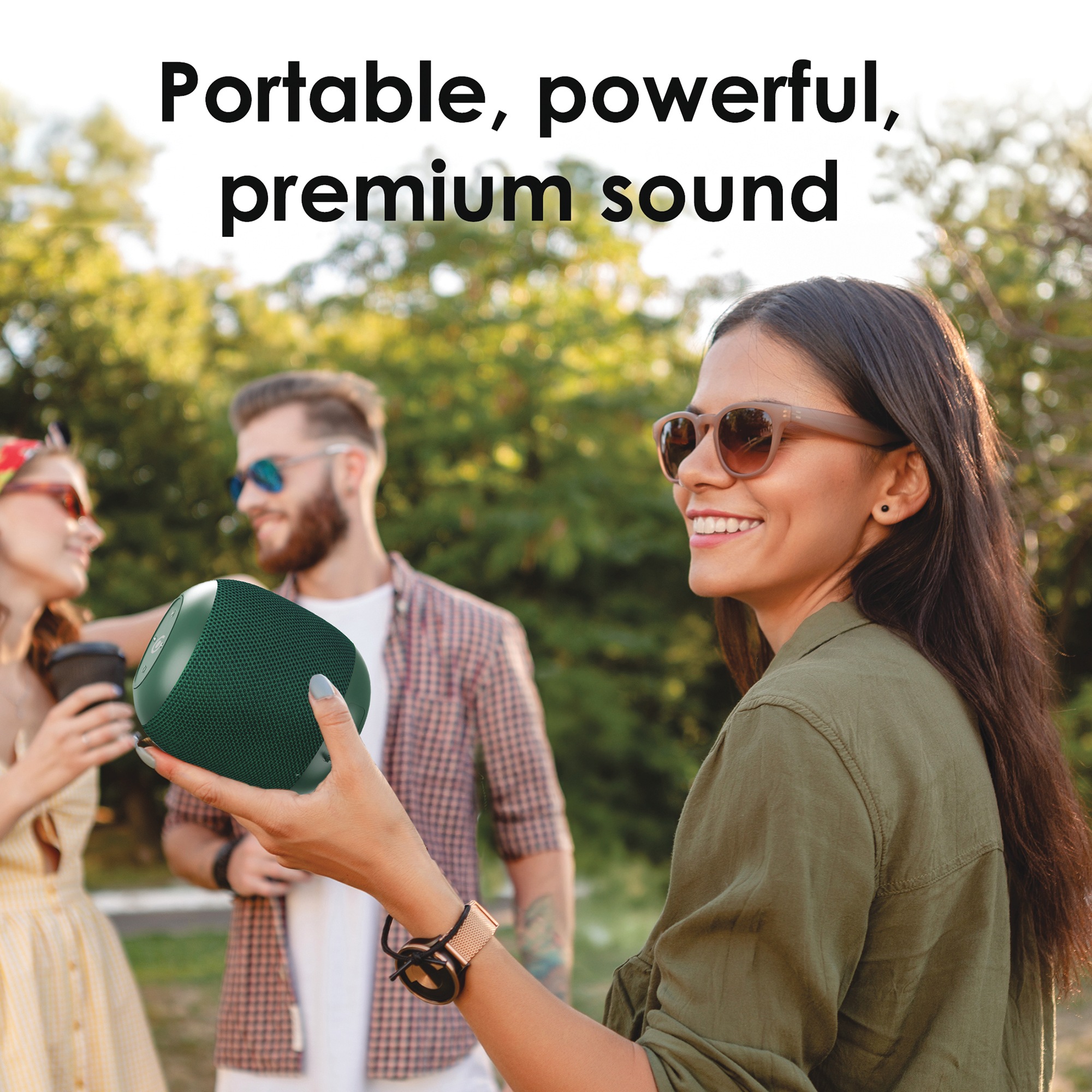 Core Innovations Portable Bluetooth Barrel Speaker