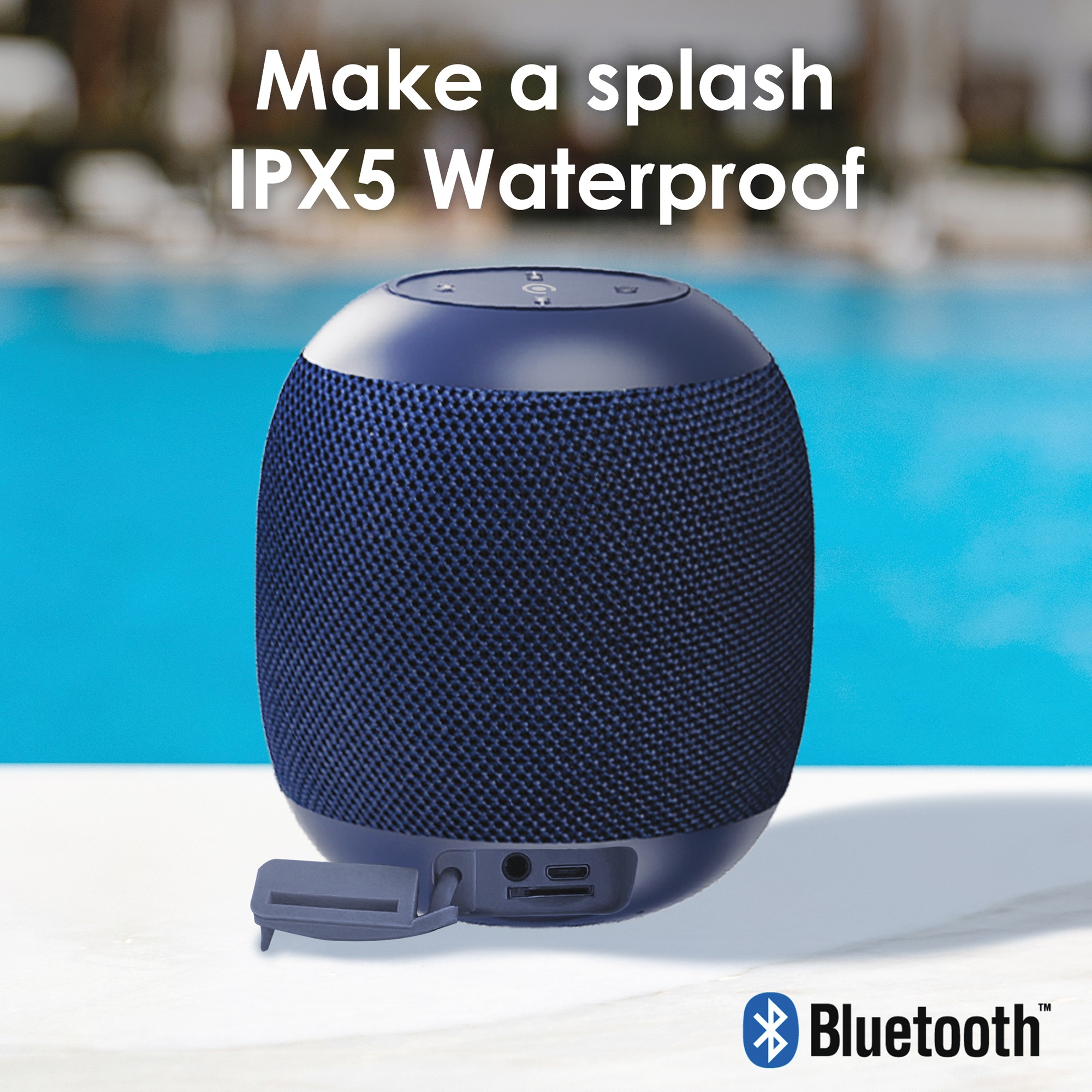 Core Innovations Portable Bluetooth Barrel Speaker