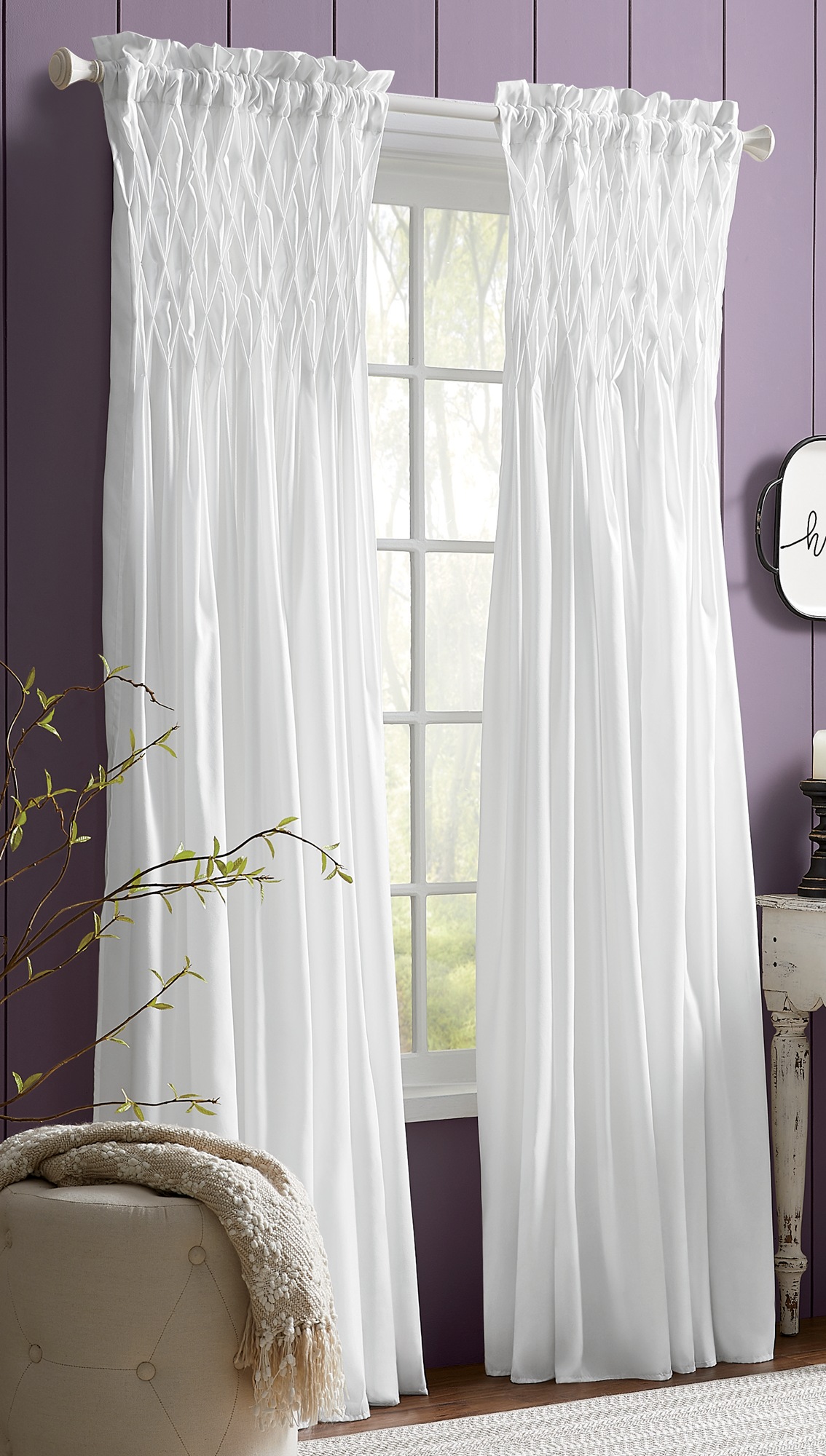 Country House Smocked Panel