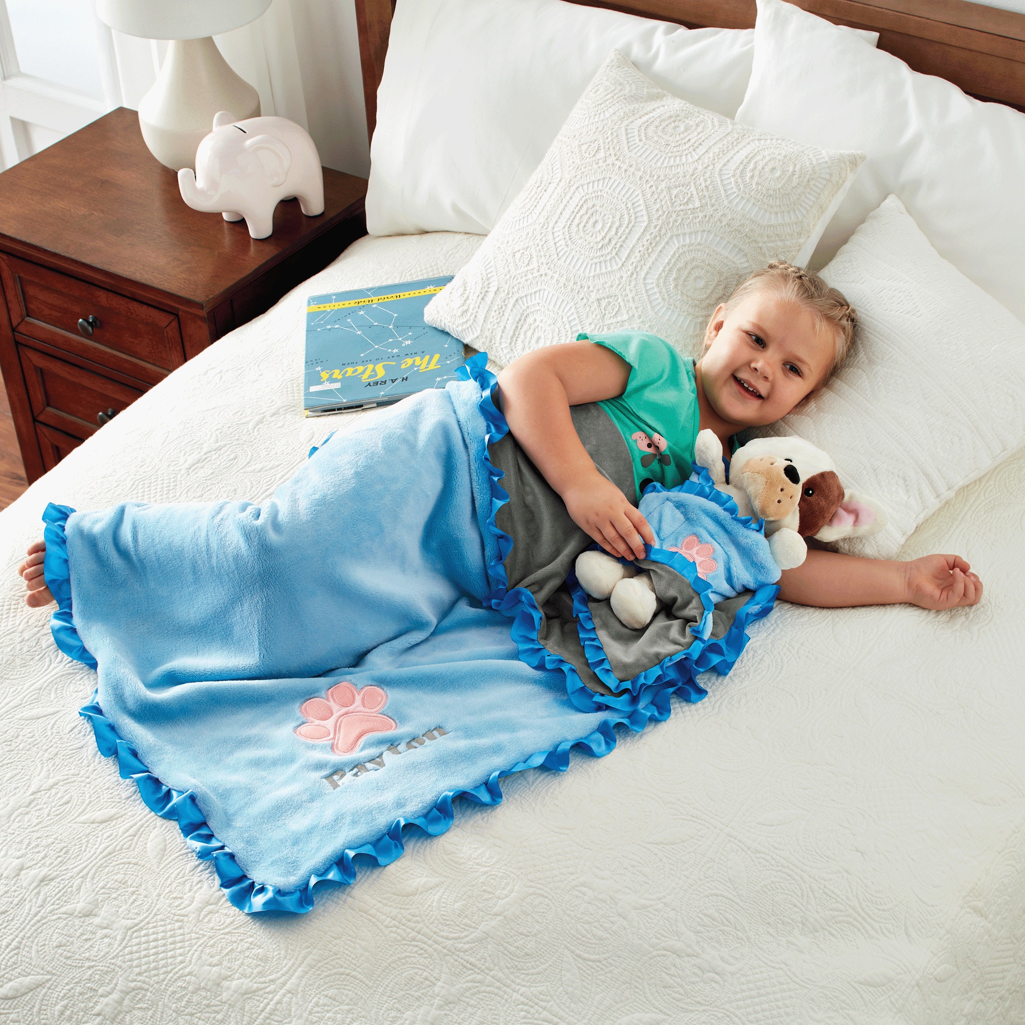 3-Piece Cuddle Blankets and Plush Pal Set