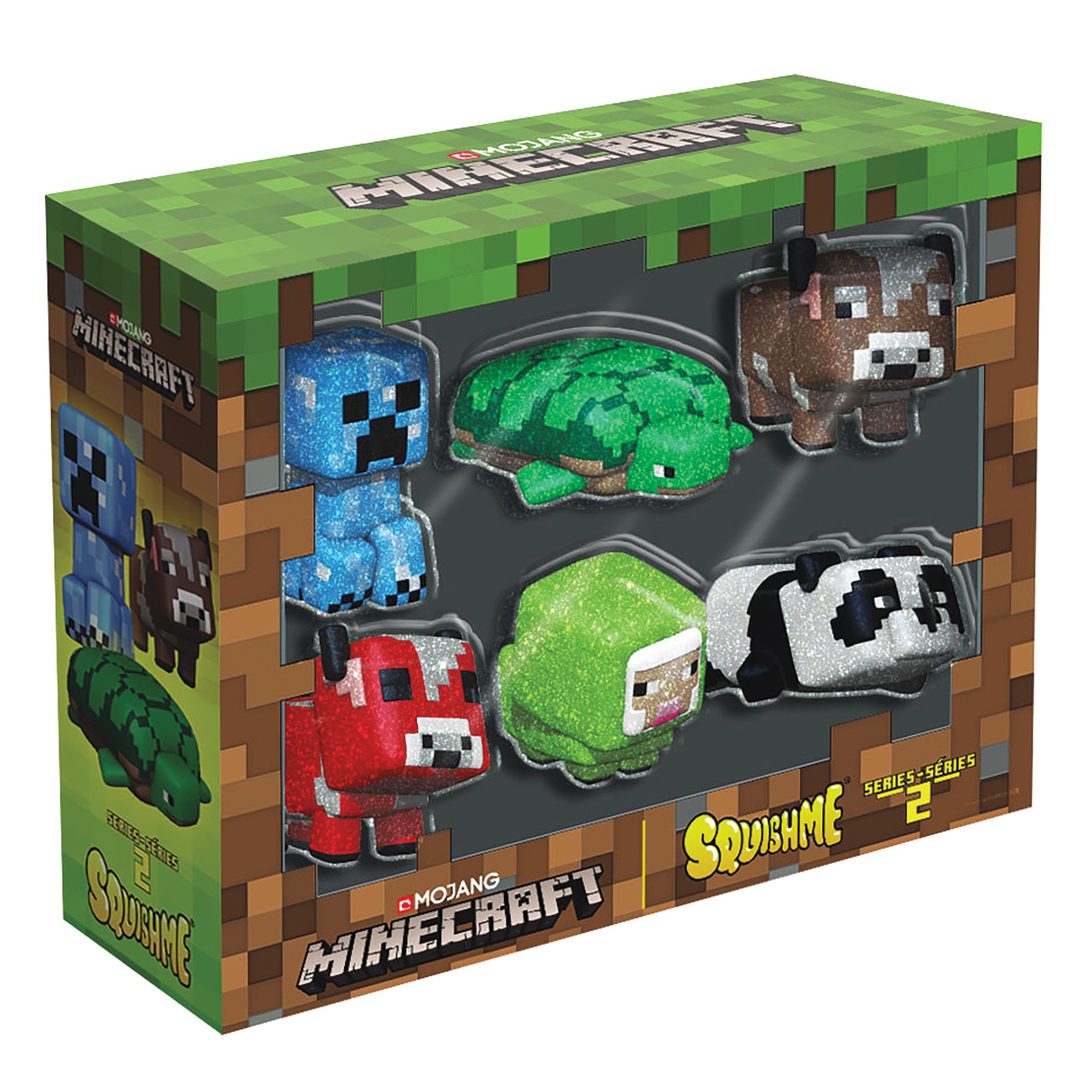 Minecraft SquishMe Plush Collector Set