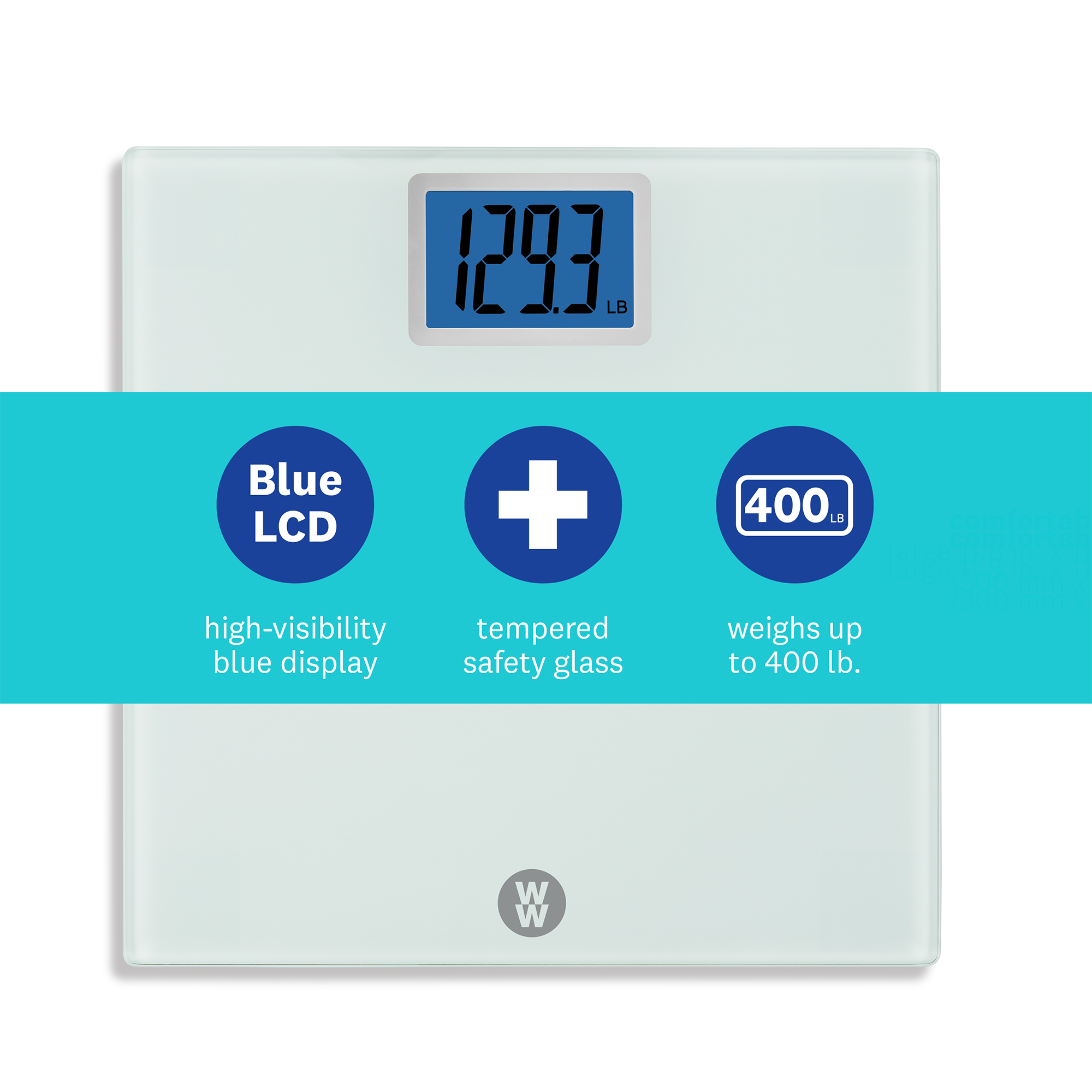 Weight Watchers Digital Glass Scale 3 Weight Watchers Digital Glass Scale