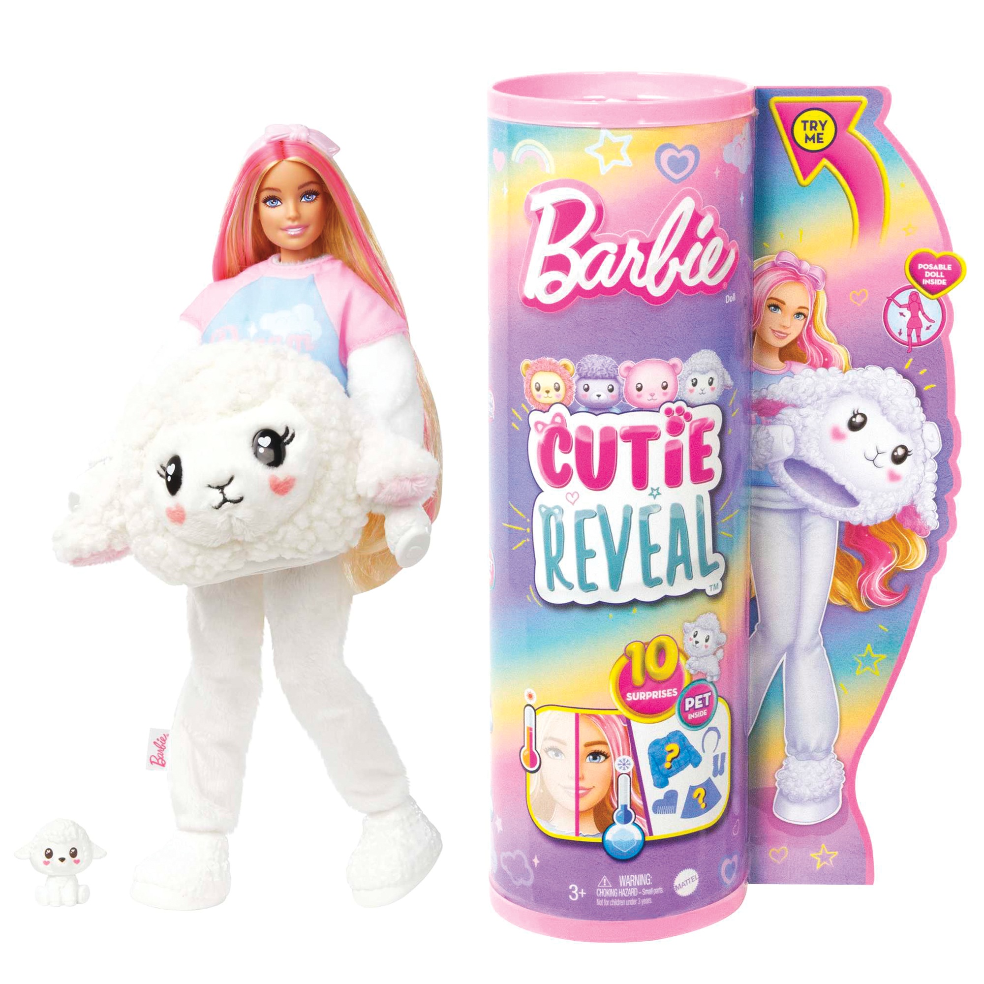 Barbie Cutie Reveal Doll 3 Barbie Cutie Reveal Doll