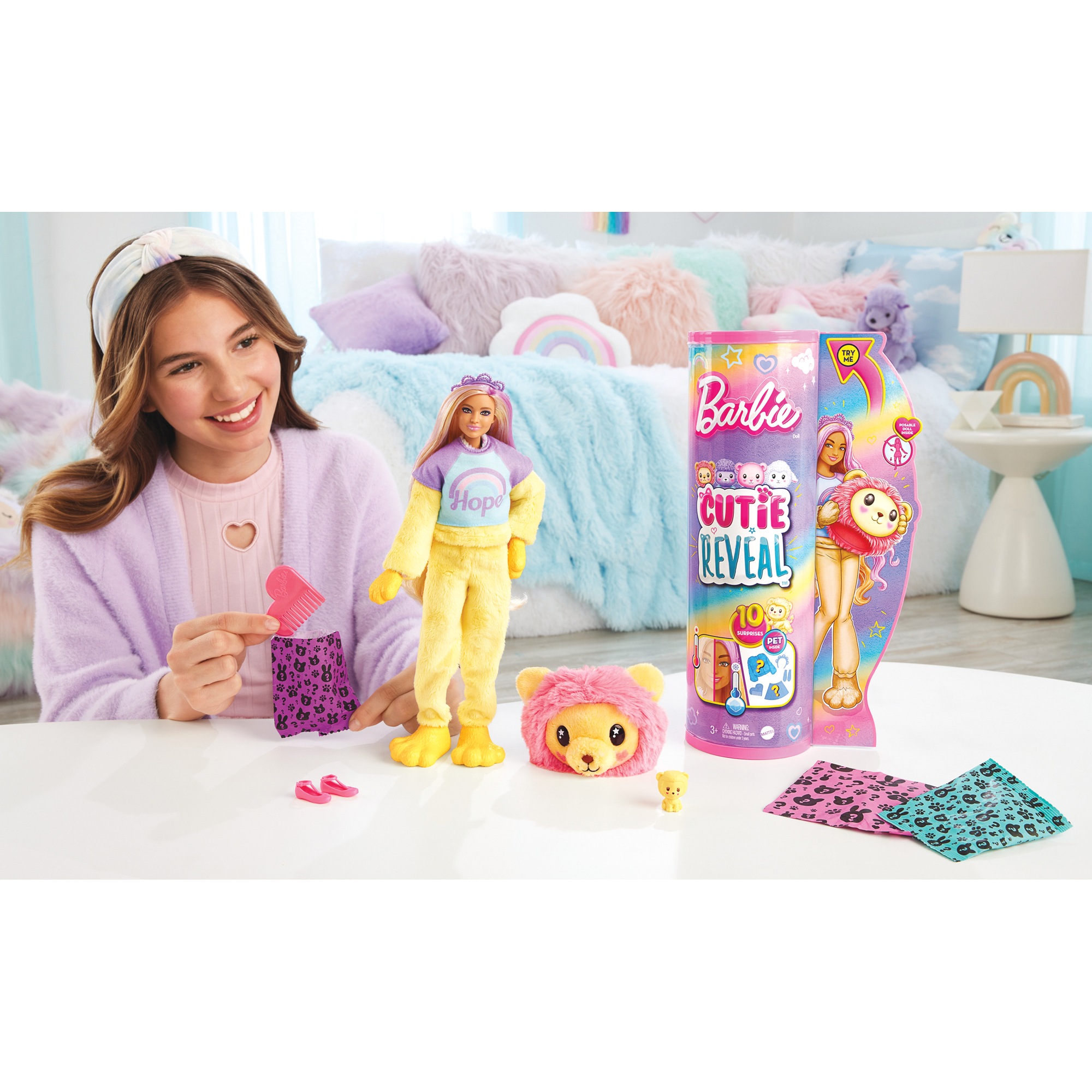 Barbie Cutie Reveal Doll 7 Barbie Cutie Reveal Doll