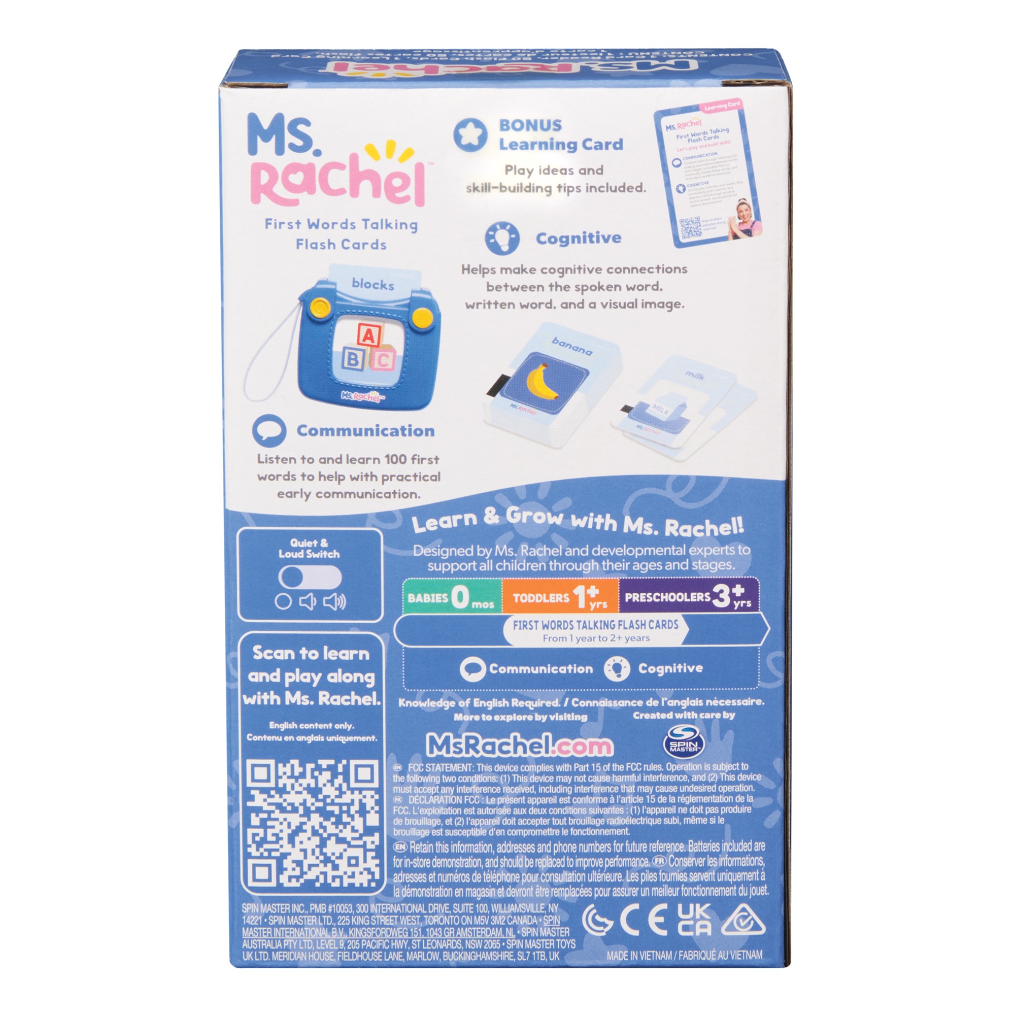 Ms. Rachel First Words Talking Flashcards 17 Ms. Rachel First Words Talking Flashcards