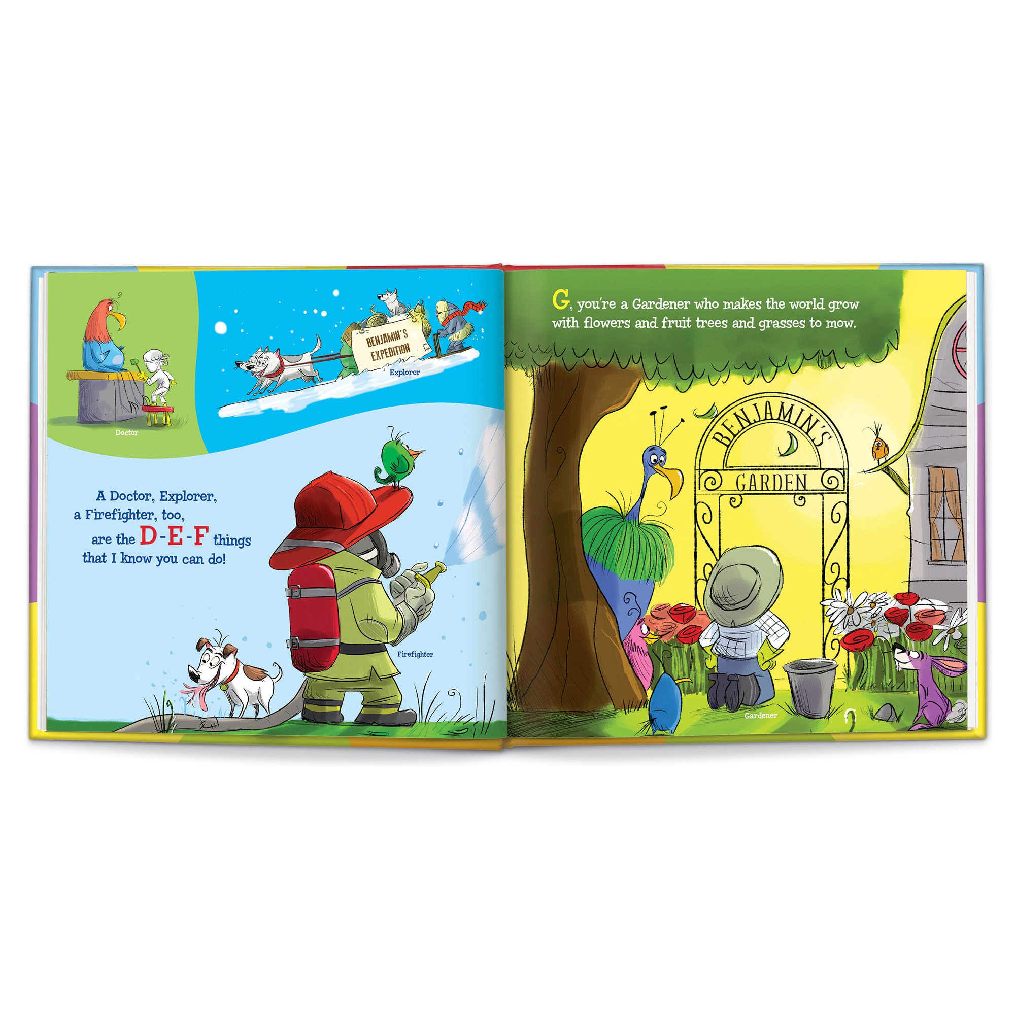 A-B-C What Can I Be Personalized Book