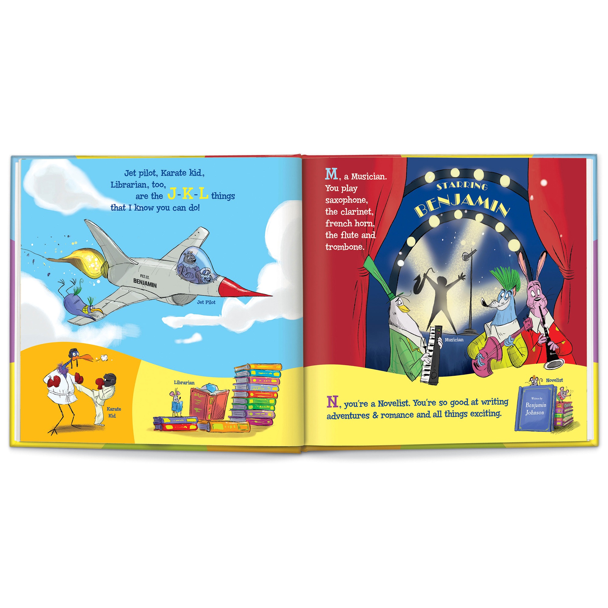 A-B-C What Can I Be Personalized Book