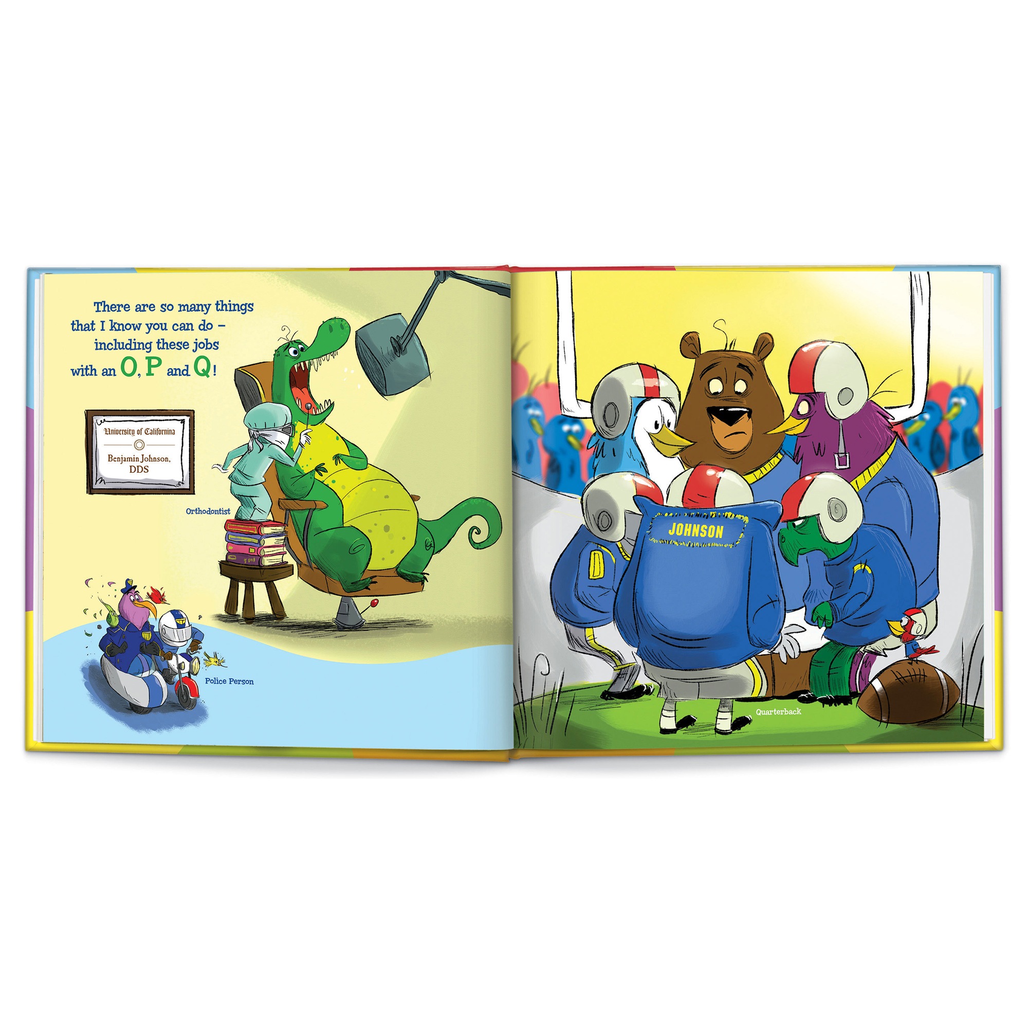 A-B-C What Can I Be Personalized Book