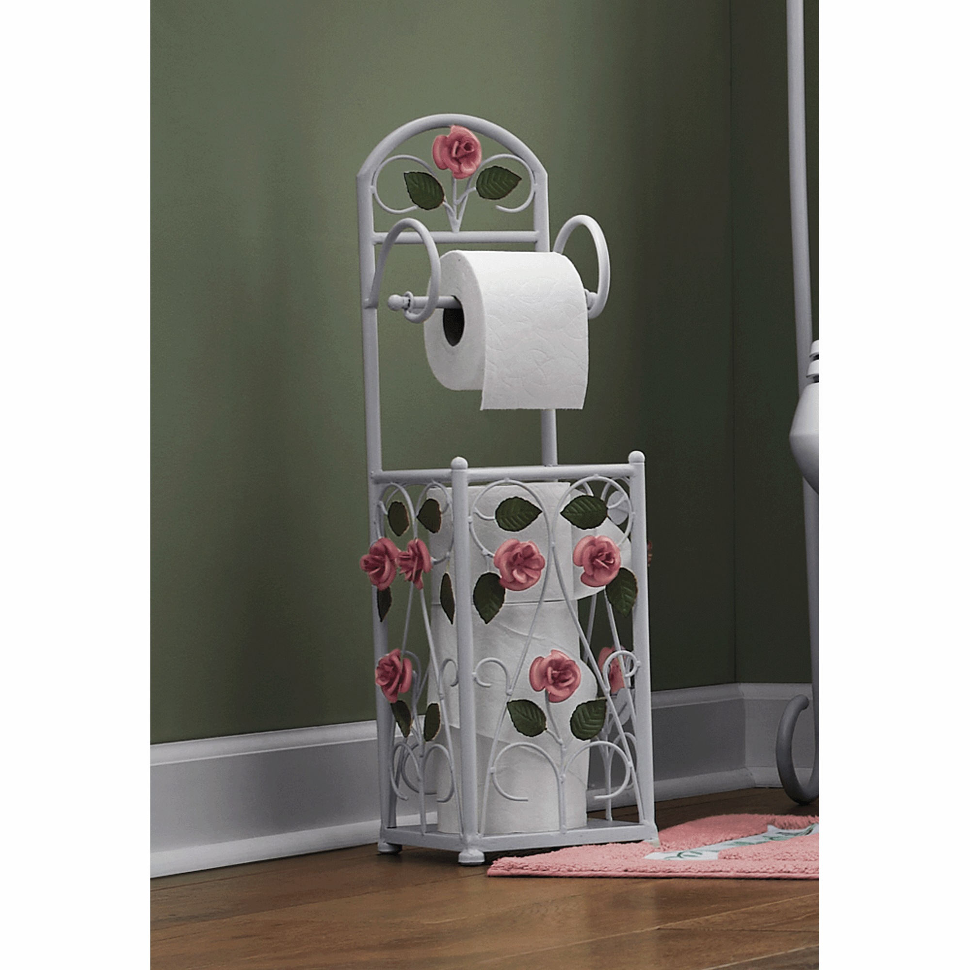 Chelsea Rose Toilet Paper Holder