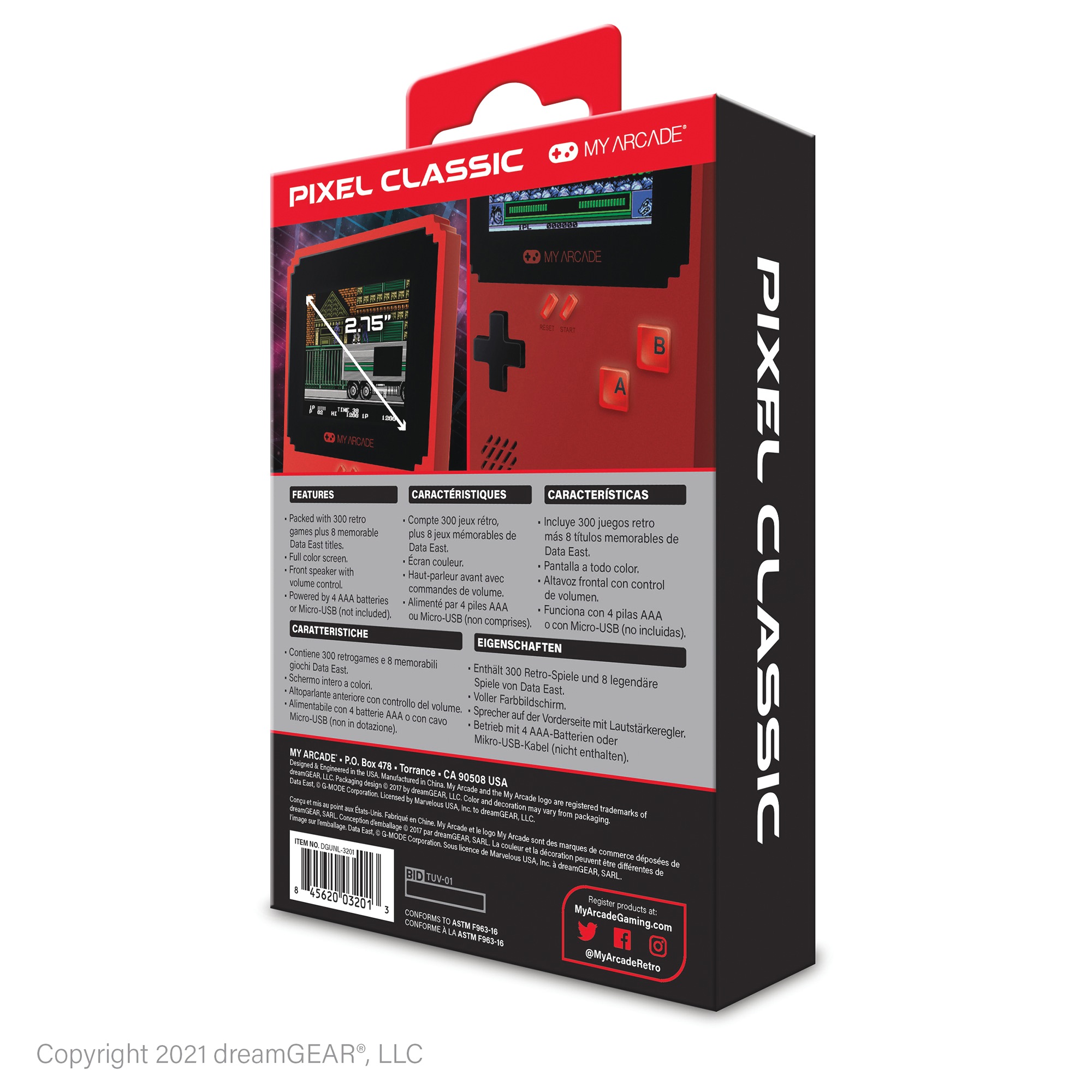 My Arcade Portable Gaming System 7 My Arcade Portable Gaming System