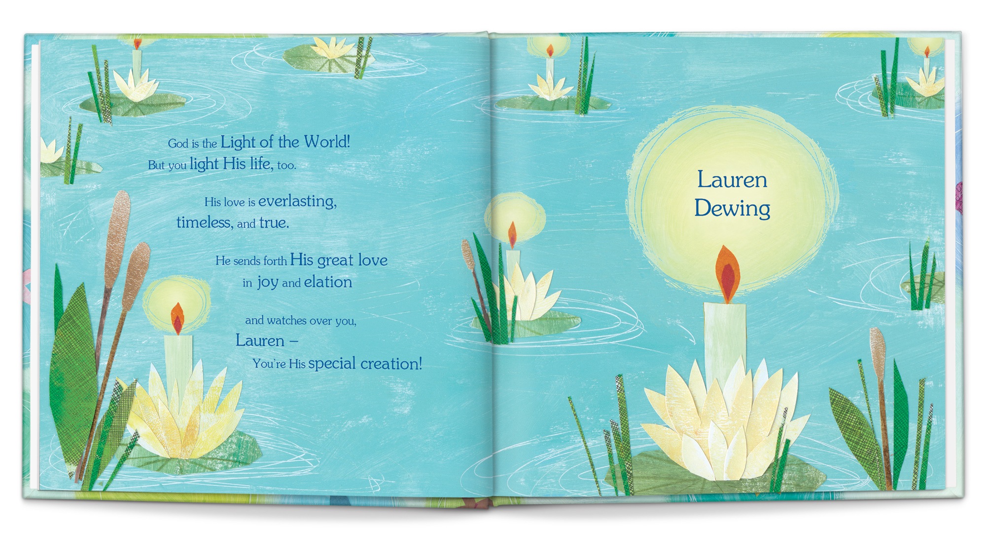 God Loves You! Personalized Book