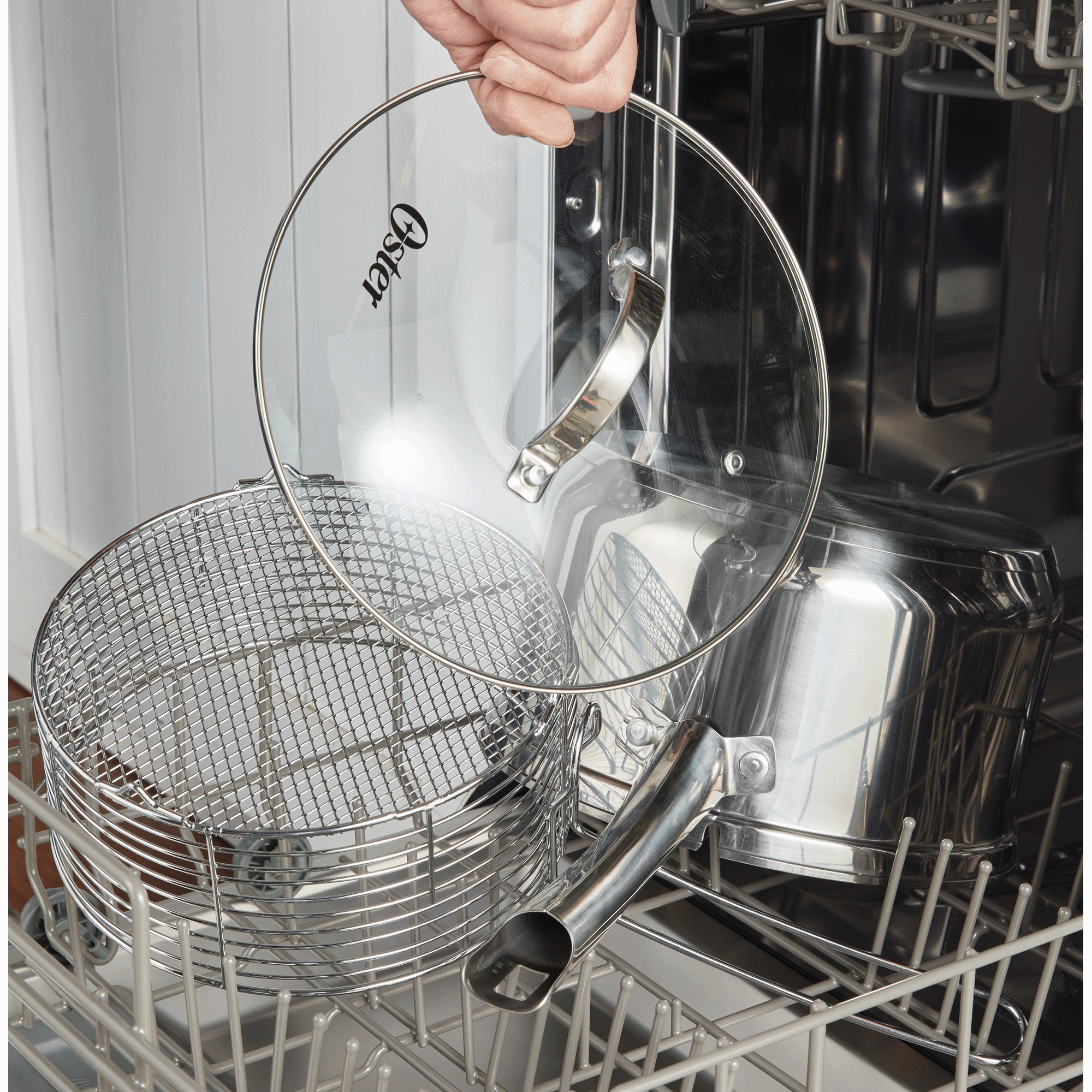 Oster 4.8-Quart Stainless Steel Deep Fryer Set with Basket and Lid 3 Oster 4.8-Quart Stainless Steel Deep Fryer Set with Basket and Lid