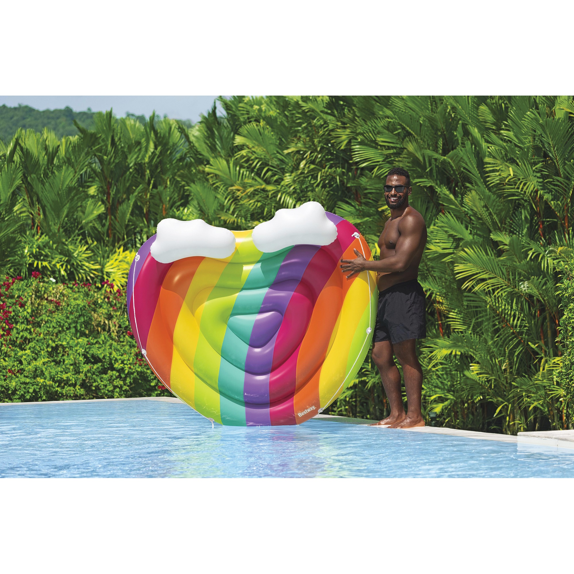 Bestway Rainbow Dreams Pool Island 3 Bestway Rainbow Dreams Pool Island