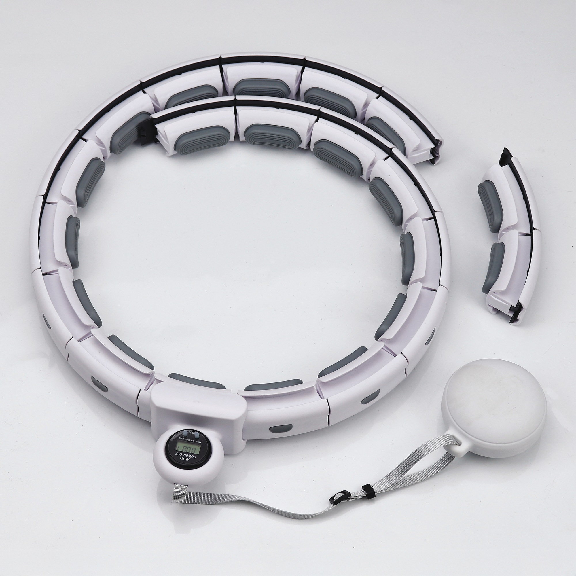 Adjustable Weighted Hula Hoop with Counter