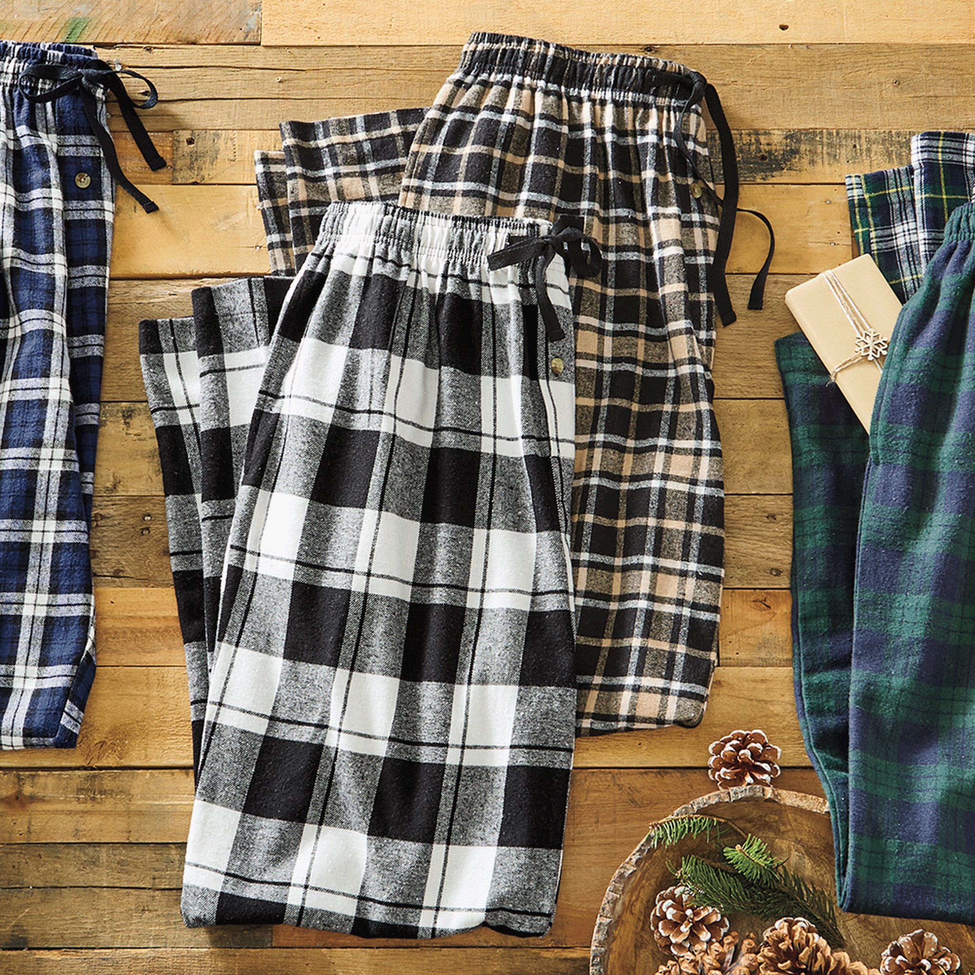 2-Pack Flannel PJ Pants