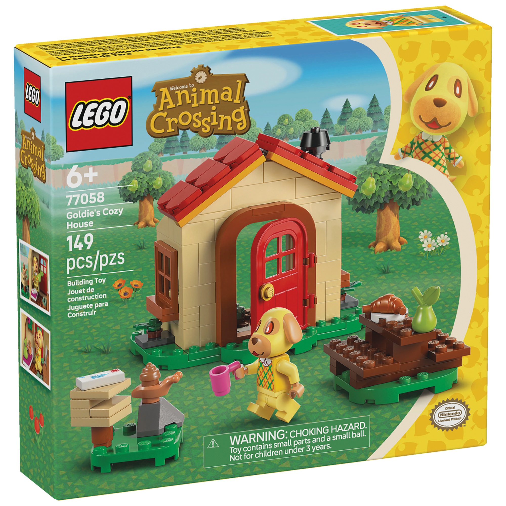 LEGO Animal Crossing Goldie's Cozy House 6 LEGO Animal Crossing Goldie's Cozy House