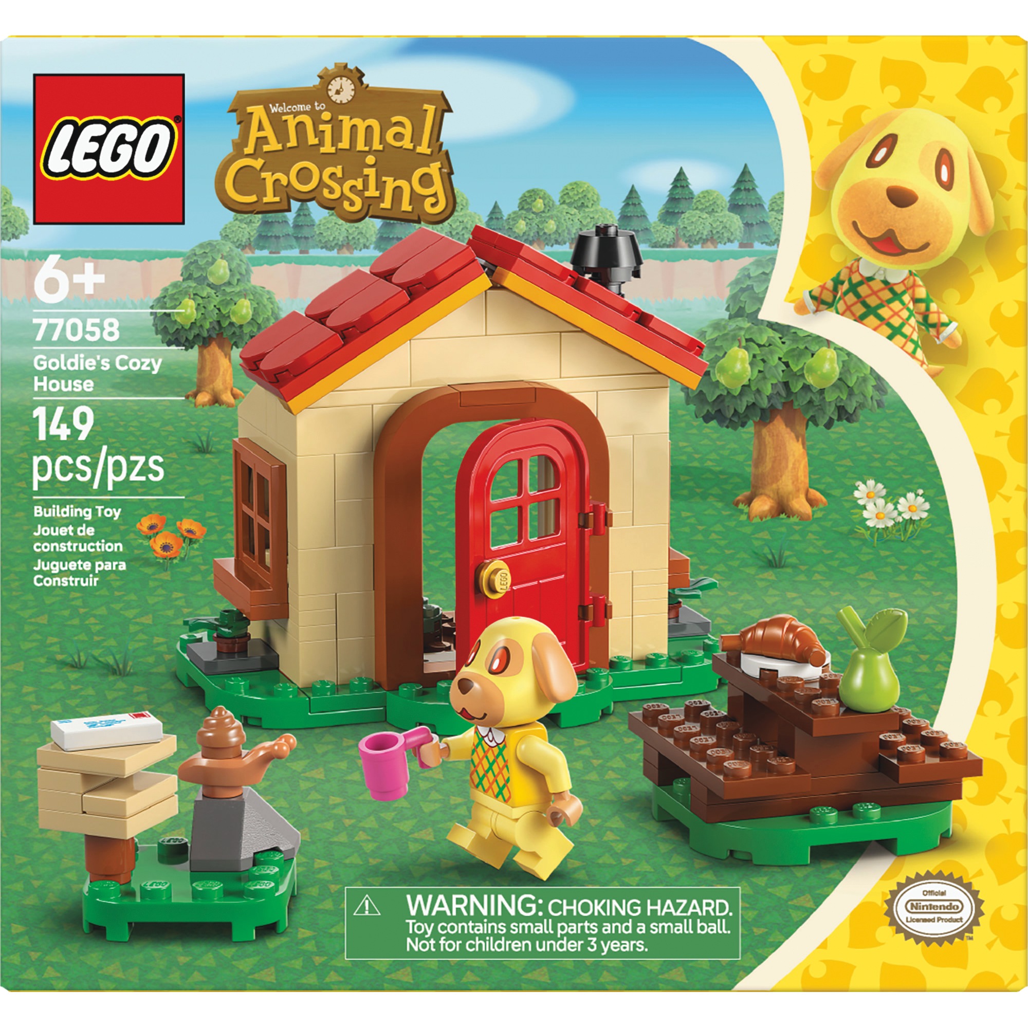 LEGO Animal Crossing Goldie's Cozy House 7 LEGO Animal Crossing Goldie's Cozy House