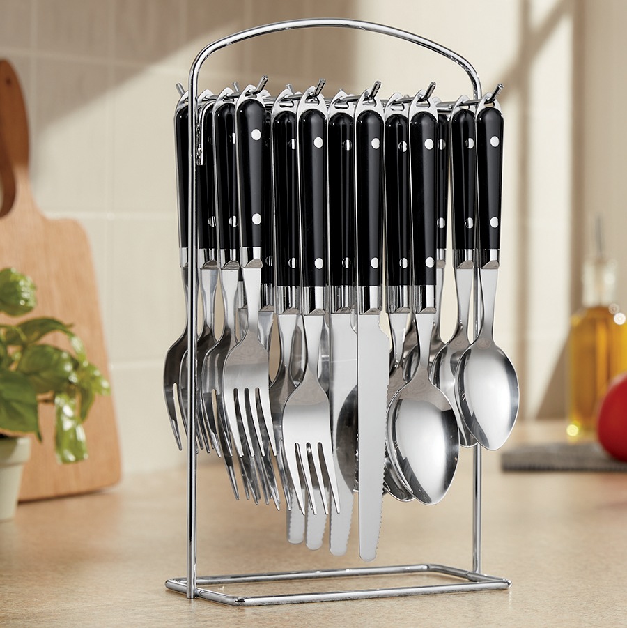 20-Piece Hanging Flatware Set
