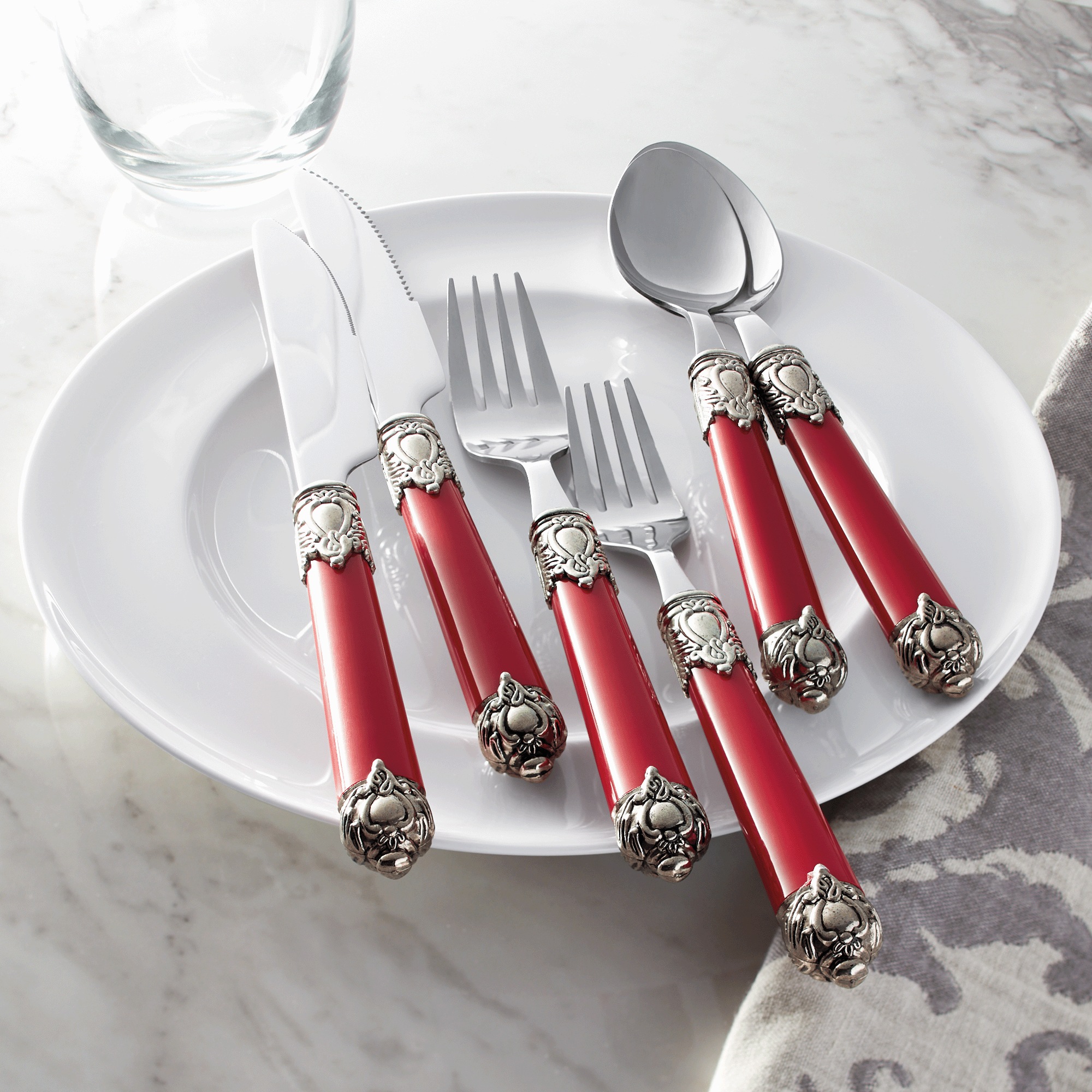 24-Piece Double-Capped Flatware Set