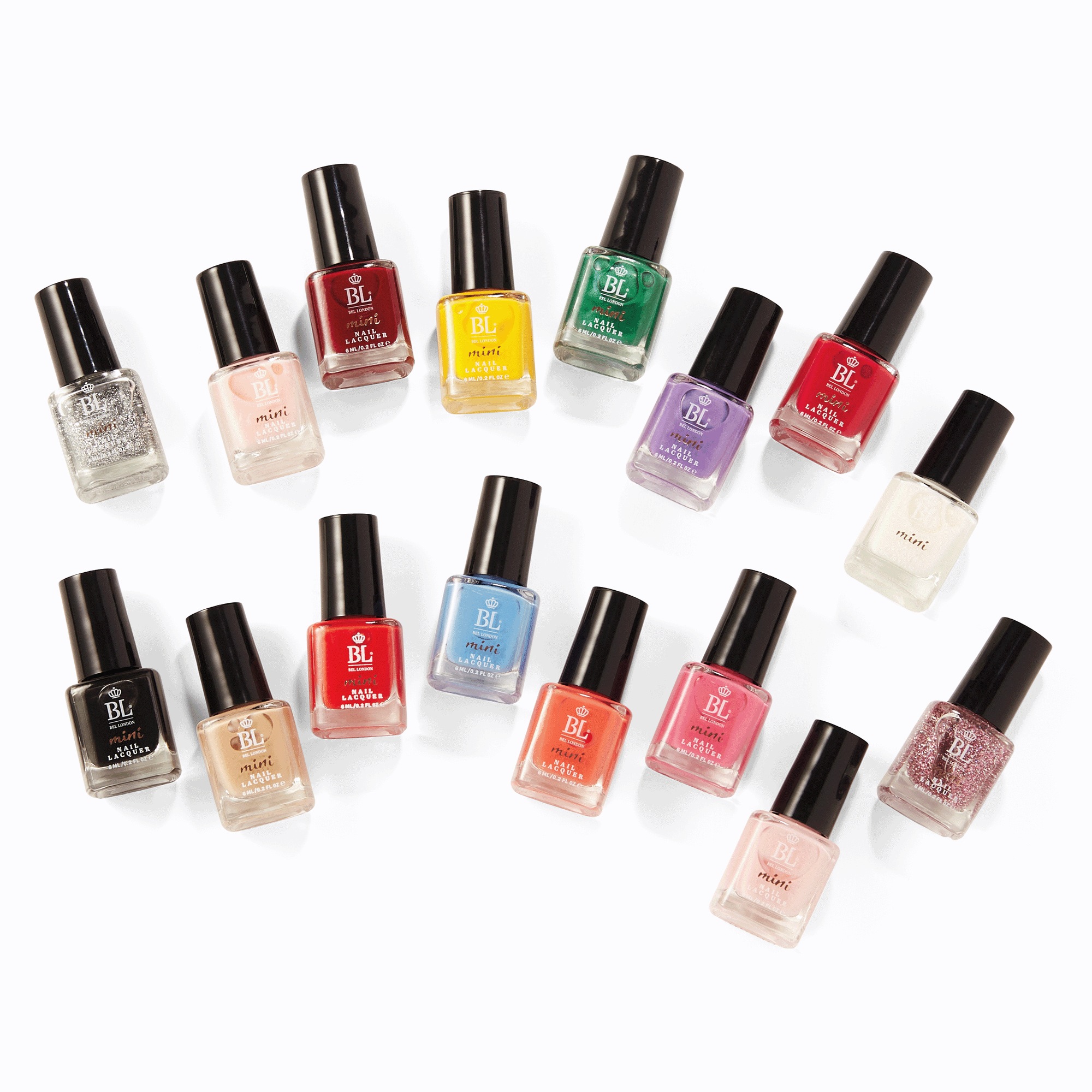 Bel London Color Play 16-Piece Nail Polish Set