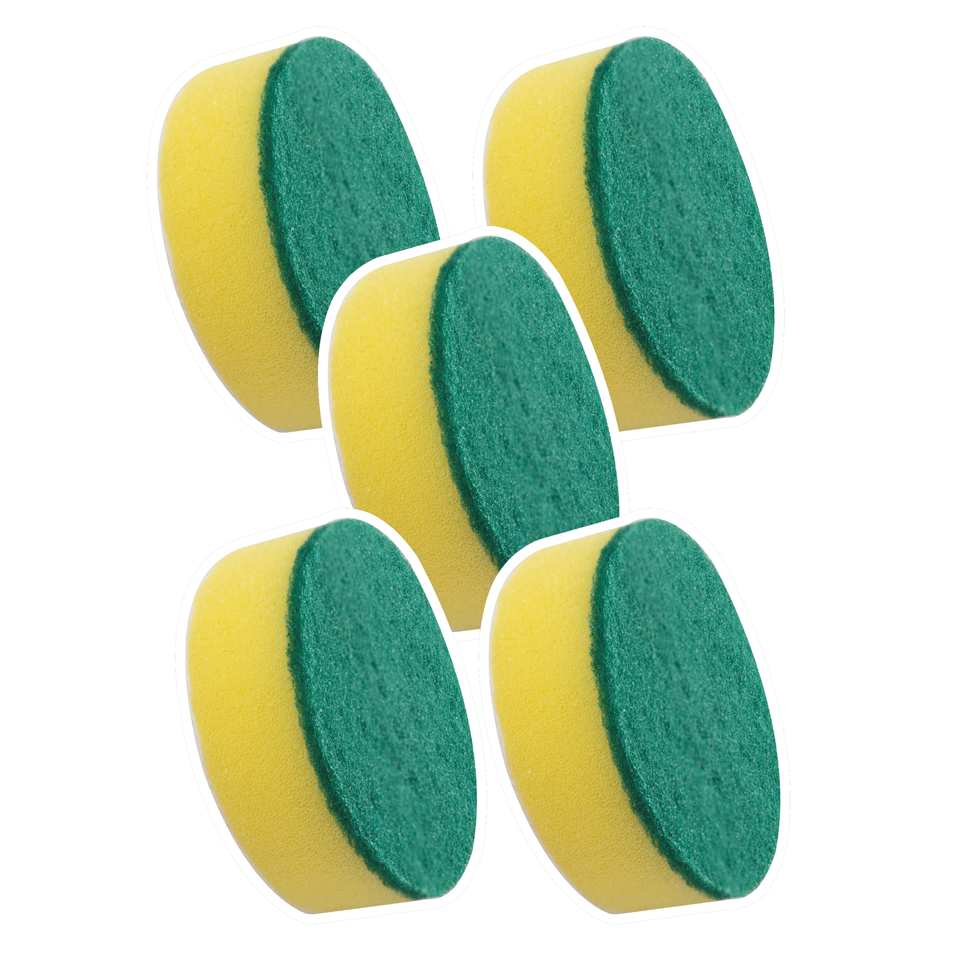 Ruby® Horsepowerâ?Scrubber + 5-Pack Scrub Sponge Refills - Buy Both and Save