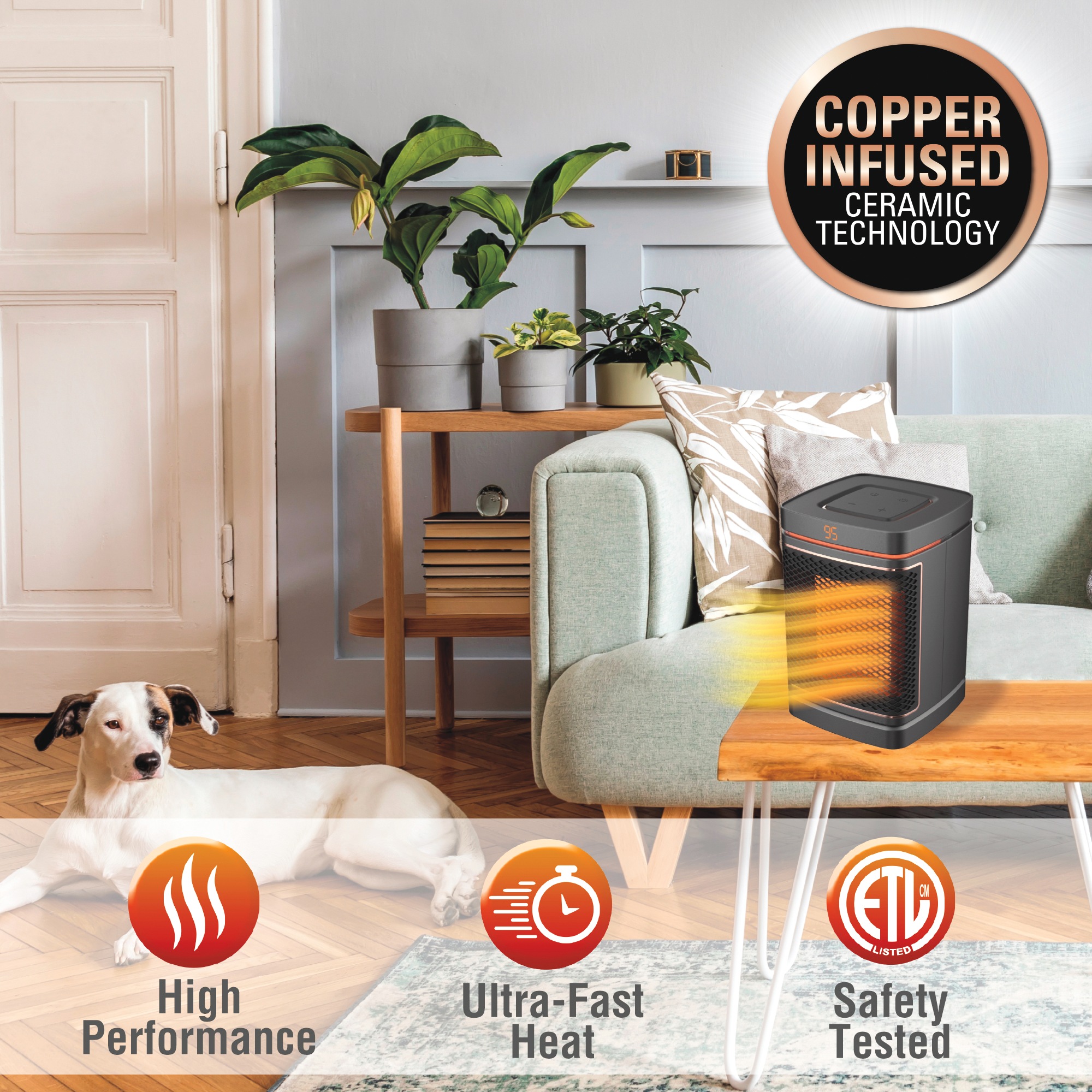 Handy Heater Copper-Core Pure Warmth 8 Handy Heater Copper-Core Pure Warmth