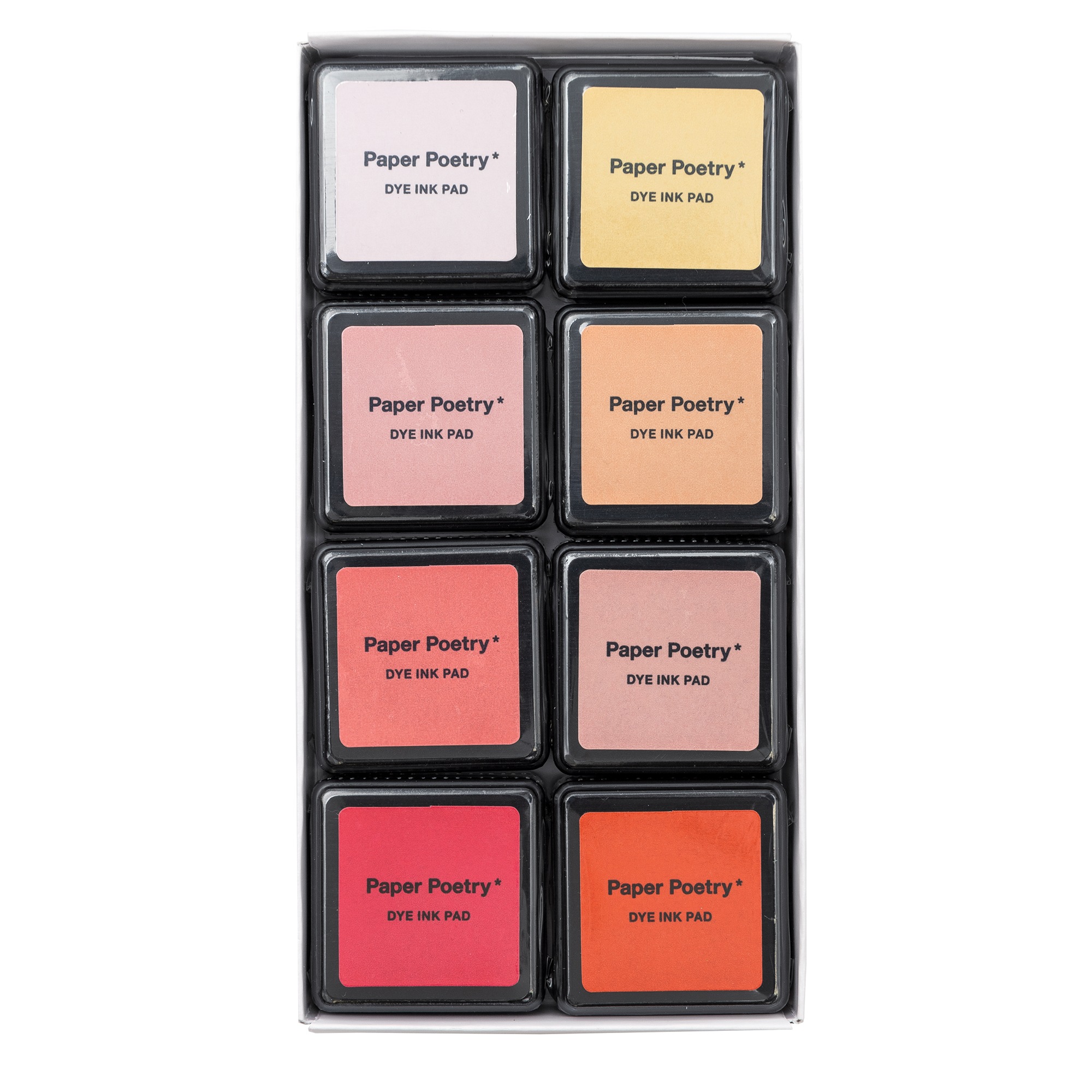 8-Color Stamp Ink Pad Set 3 8-Color Stamp Ink Pad Set