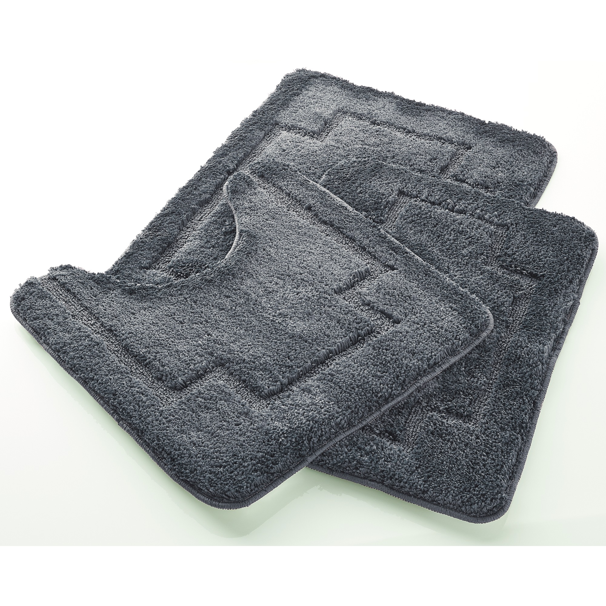 3-piece Serene Bath Mat Set 3 3-piece Serene Bath Mat Set