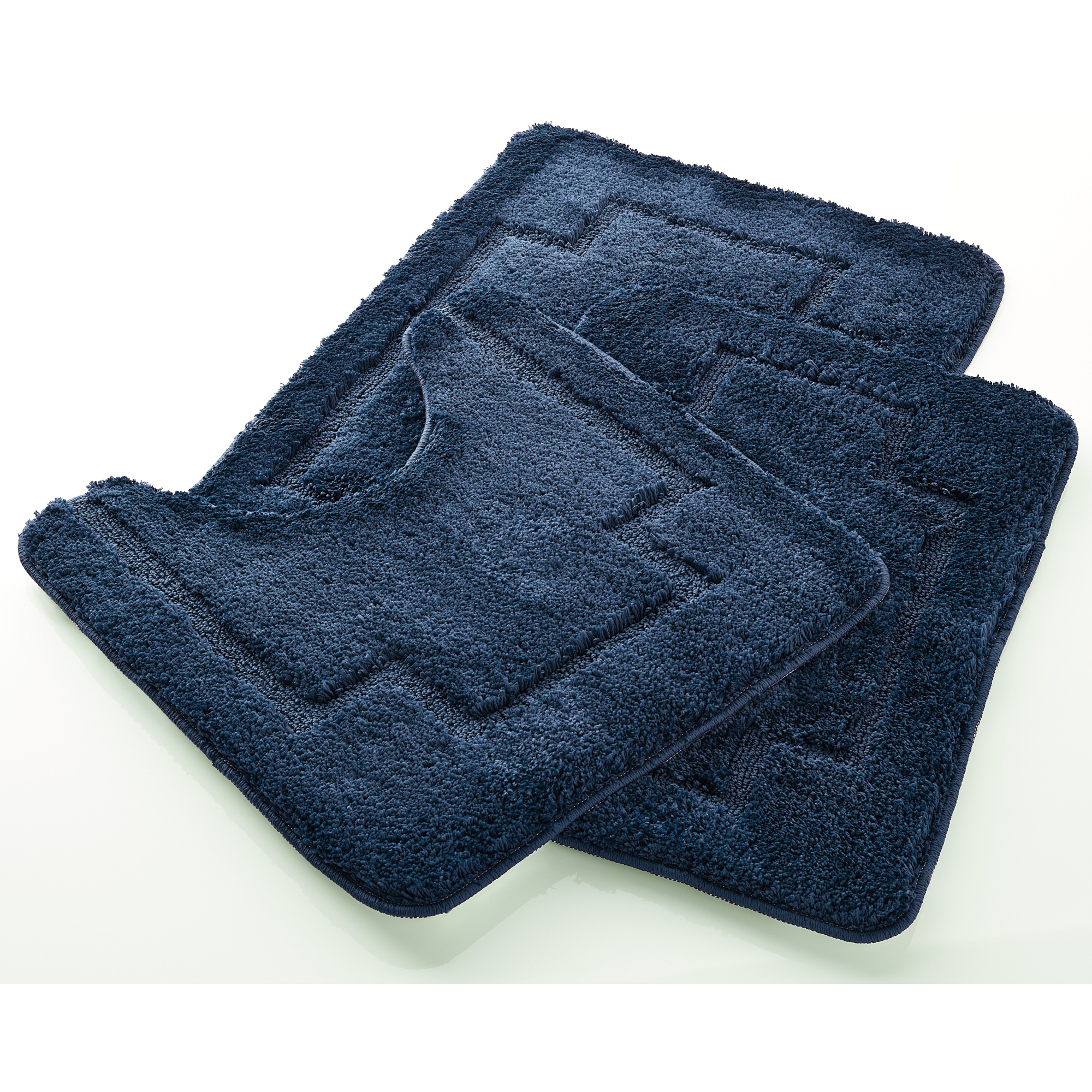 3-piece Serene Bath Mat Set 6 3-piece Serene Bath Mat Set