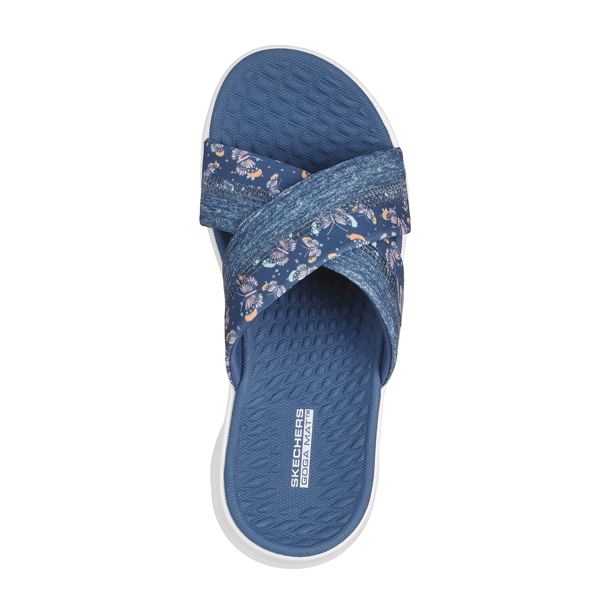 Skechers Womens' GO WALK Flex Butterfly Bliss Slide 3 Skechers Womens' GO WALK Flex Butterfly Bliss Slide